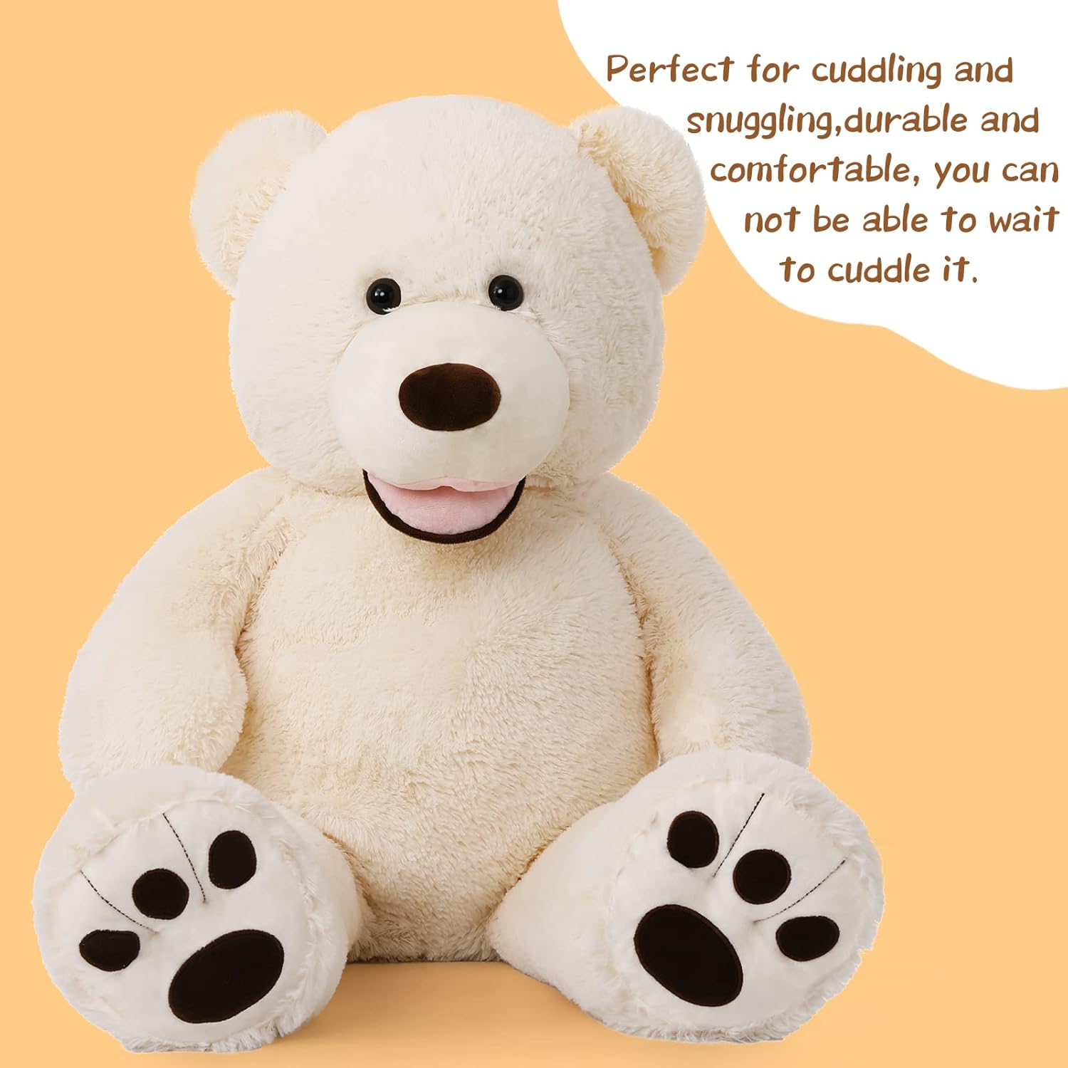 MorisMos 39 Inch Giant Teddy Bear Plush