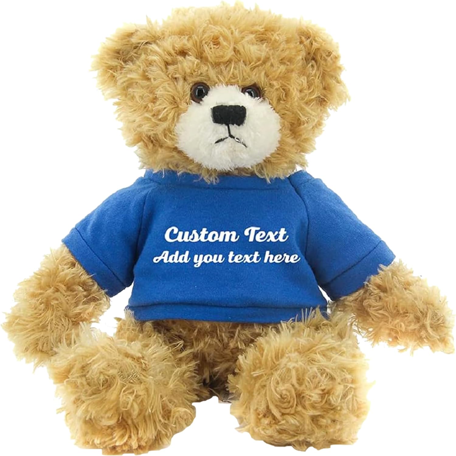 Customized Beige Brandon Bear - 12 Inch Personalized Plush Toy