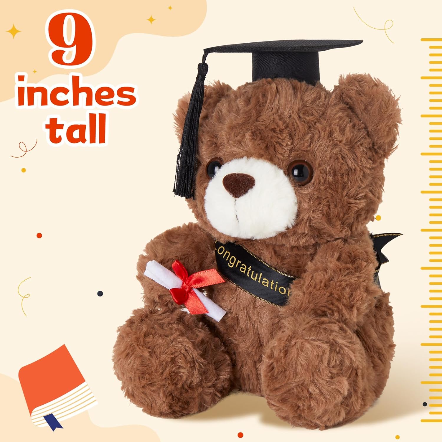 Athoinsu 9 Graduation Bear with Cap