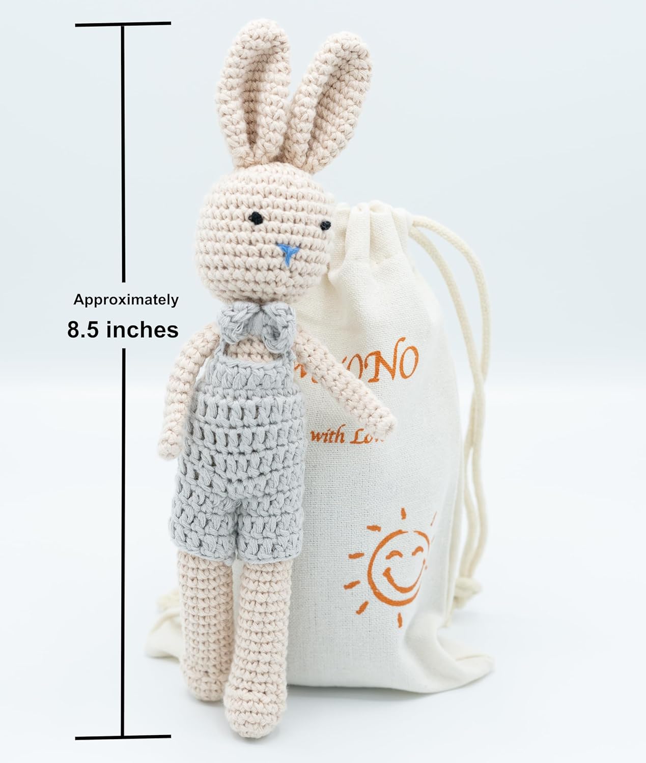 Bunny Family Handmade Crochet Plushie Doll Set