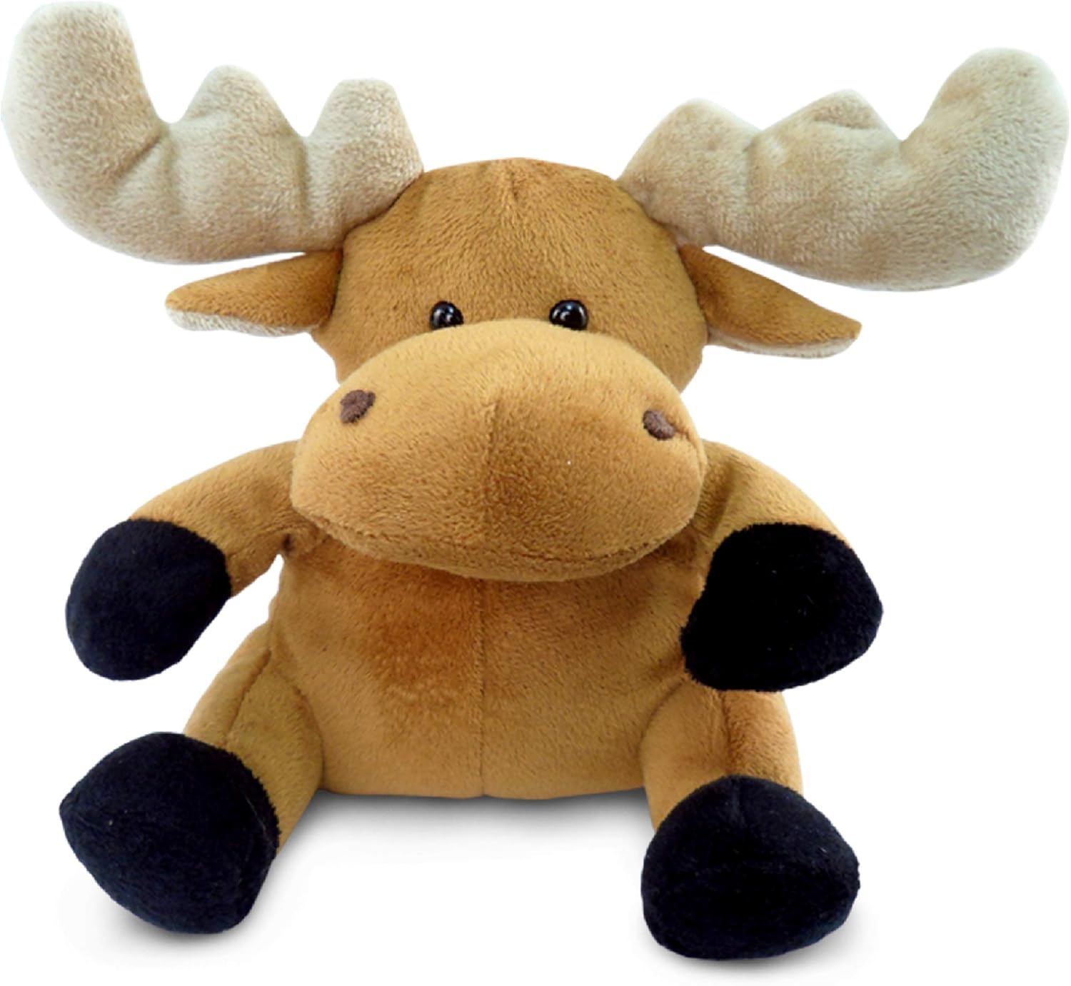 DolliBu Plush Moose - 6 Inches Soft Huggable Toy