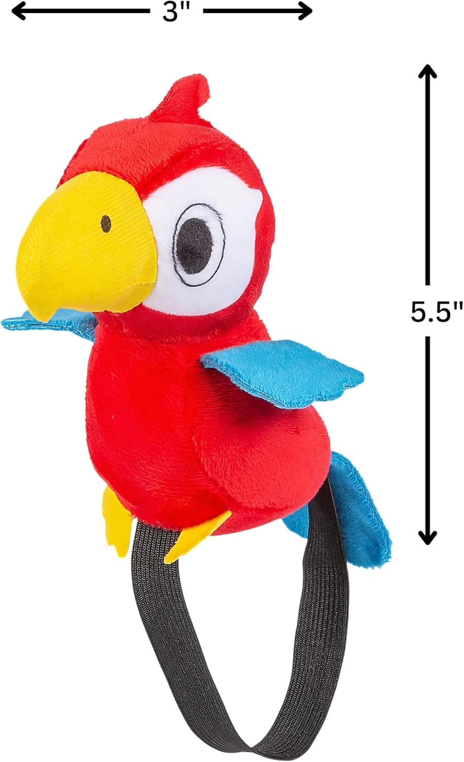 Fun Express Stuffed Parrot Shoulder Pirate Accessory