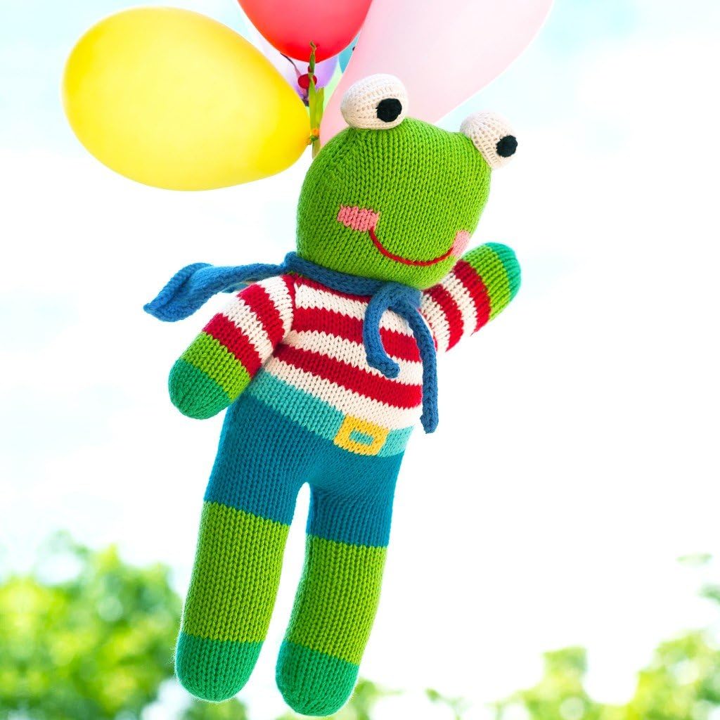 ZUBELS Baby Freddy The Frog Plush Toy 24-Inch