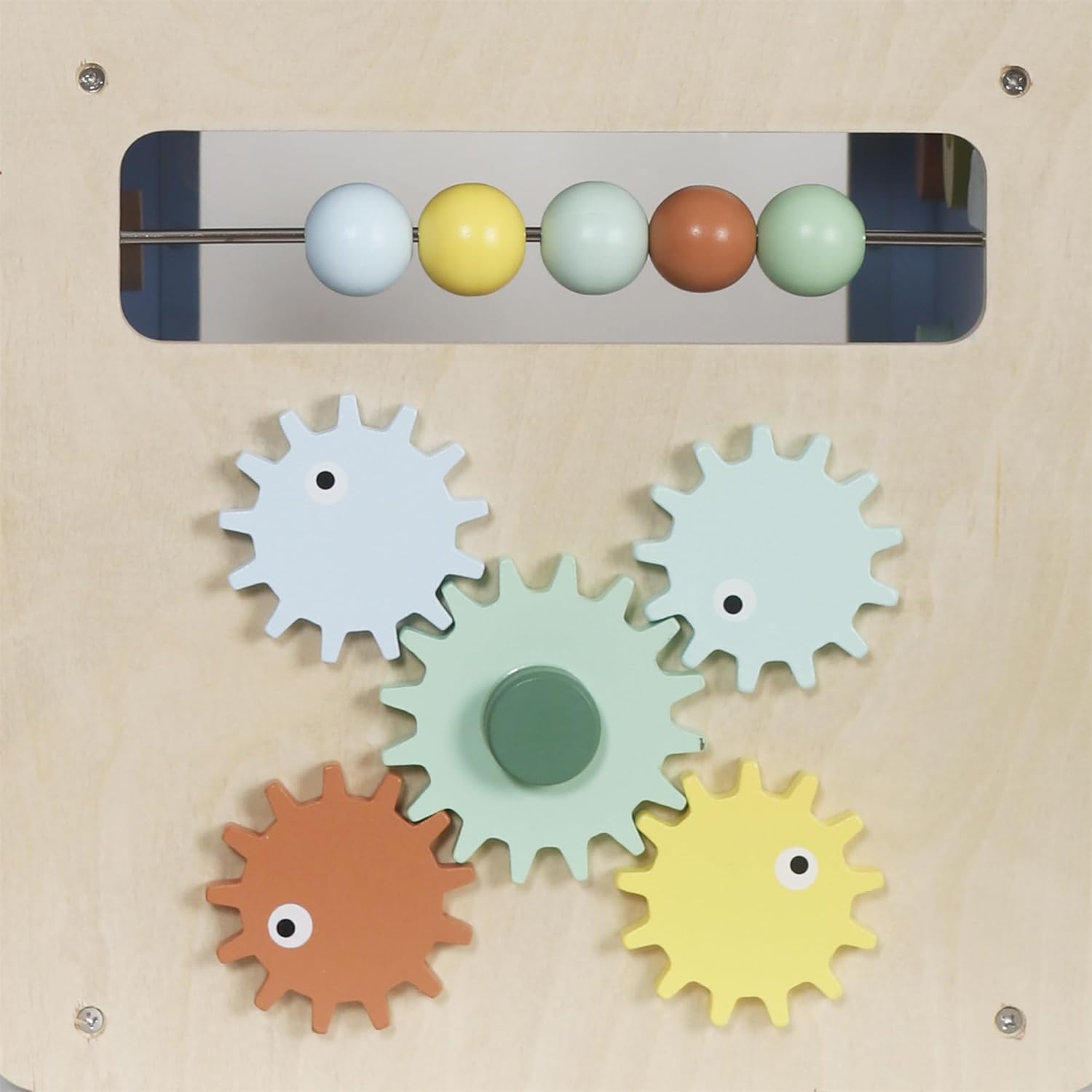 Buoyantkids Wooden Activity Cube 7-in-1 Montessori Toy