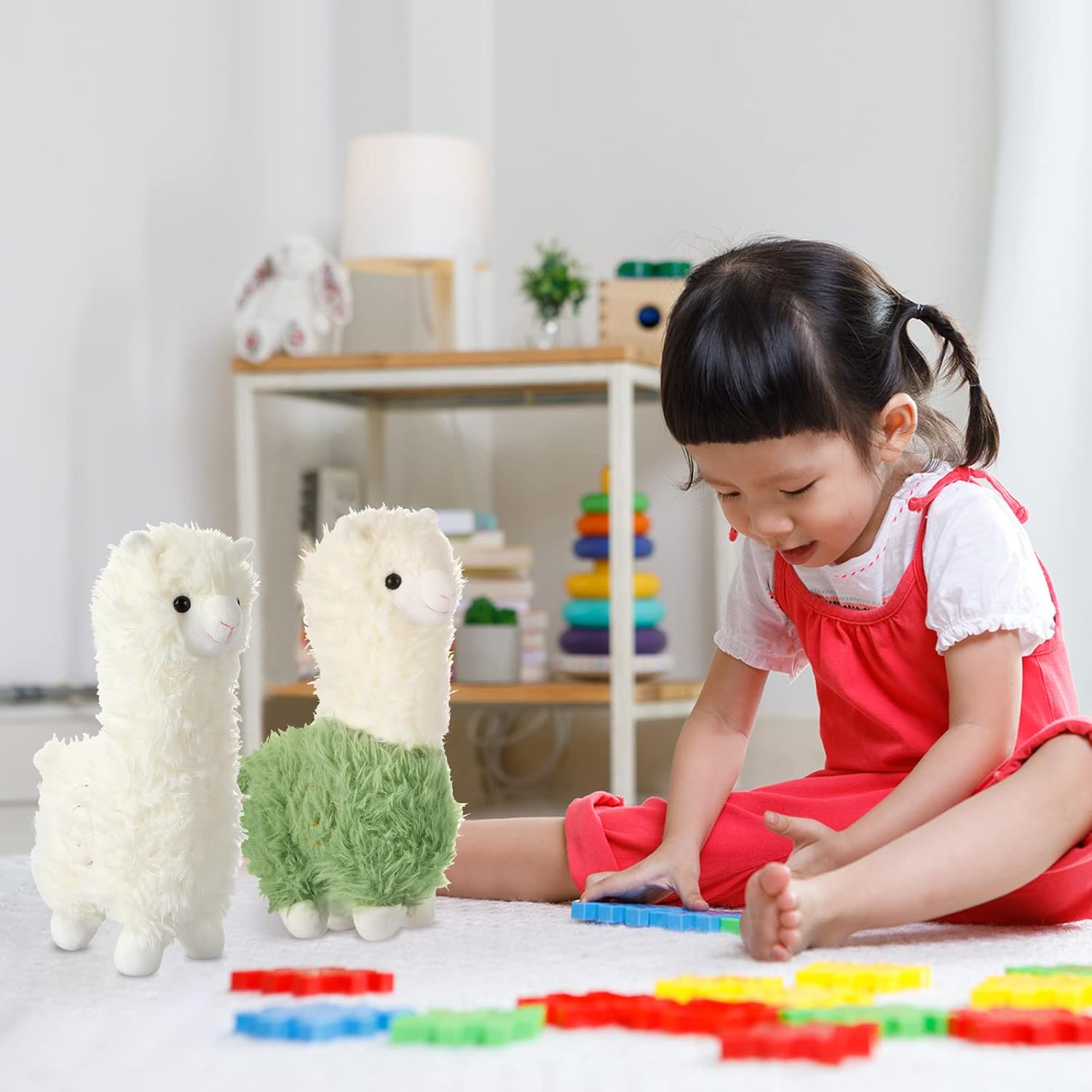 Chalyna 2 Piece Llama Plush Toy Set