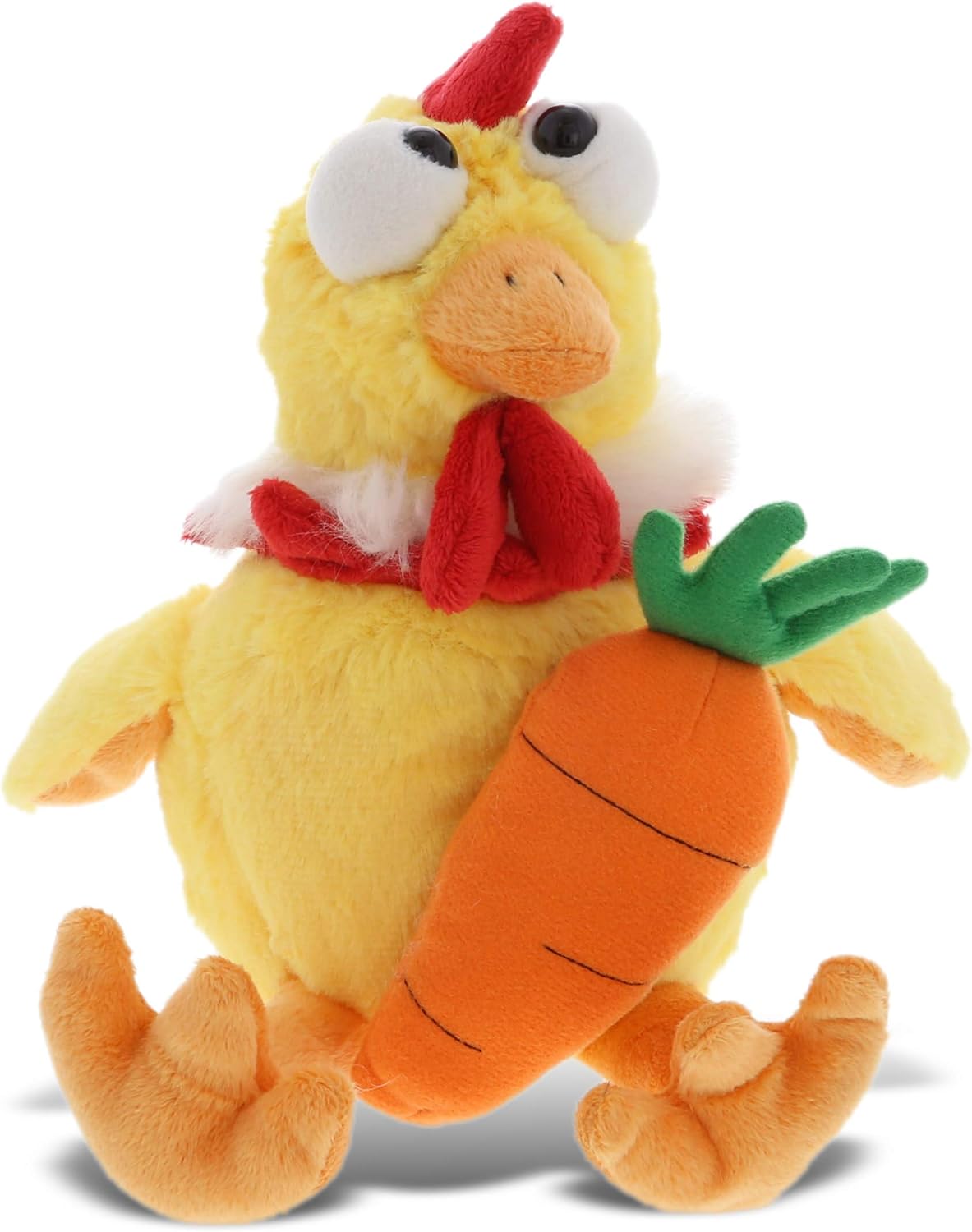 DolliBu Happy Easter Soft Plush Rooster with Carrot