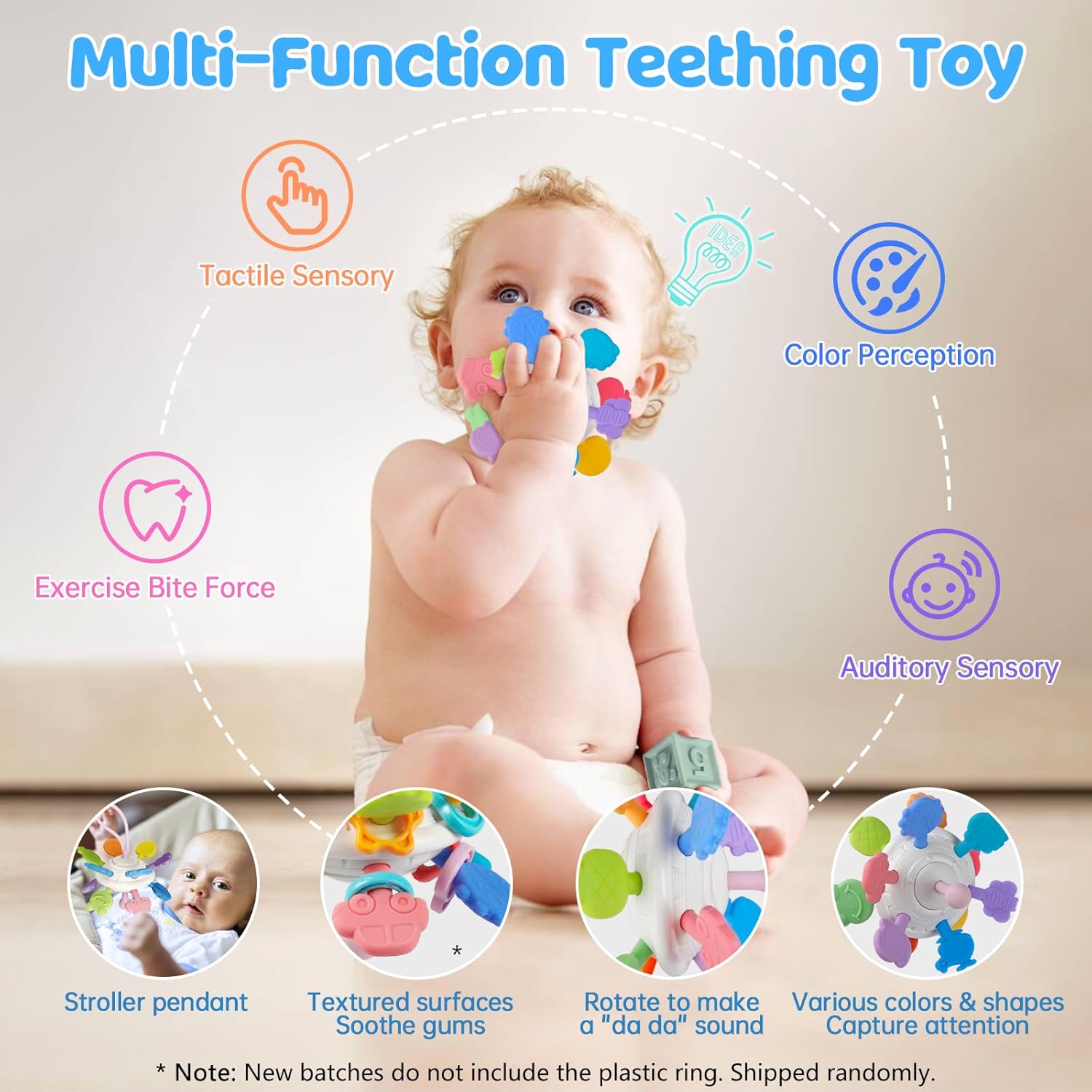 6 in 1 Montessori Baby Toy Set for 1 Year Old