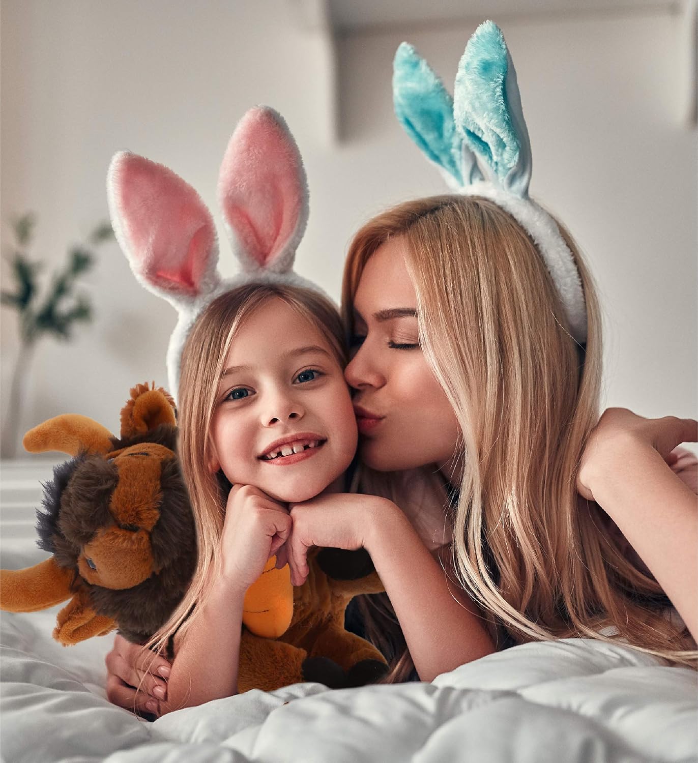 DolliBu Happy Easter Buffalo Plush with Carrot