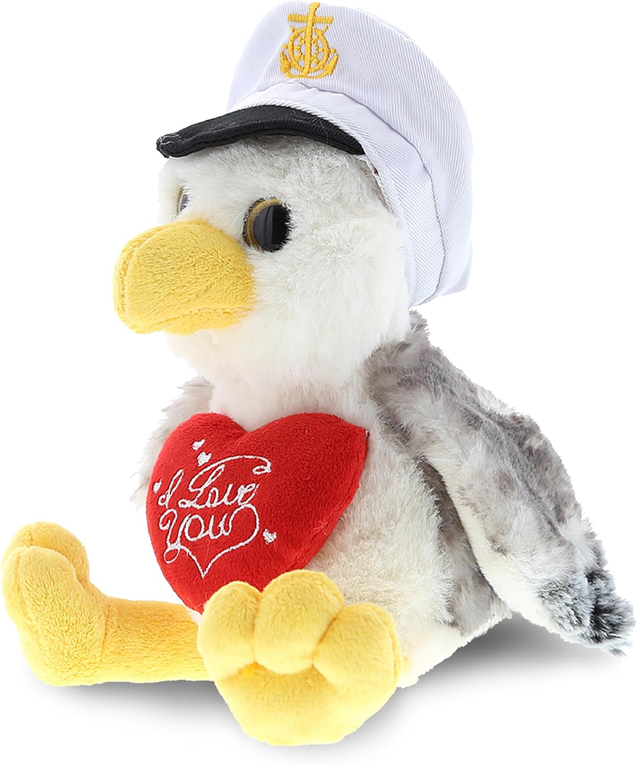 DolliBu I Love You Seagull Sailor Plush Toy