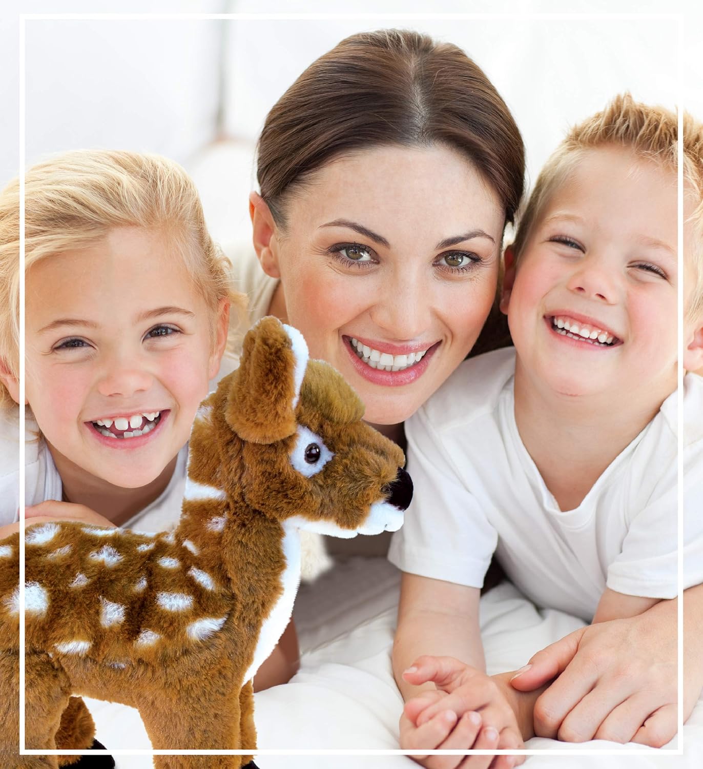 DolliBu Plush Deer Stuffed Animal - 125 Inch