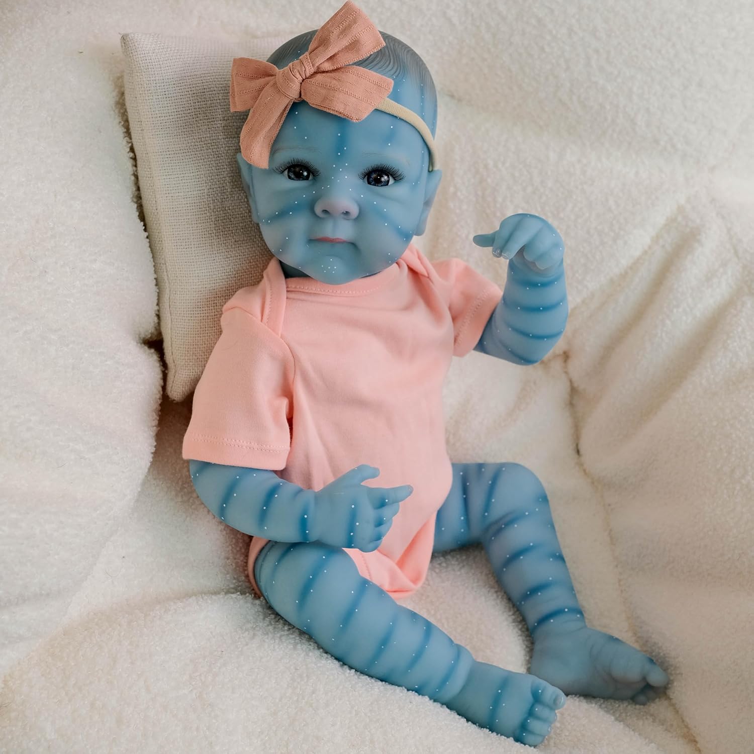 Zero Pam 18 Inch Reborn Baby Doll with Accessories