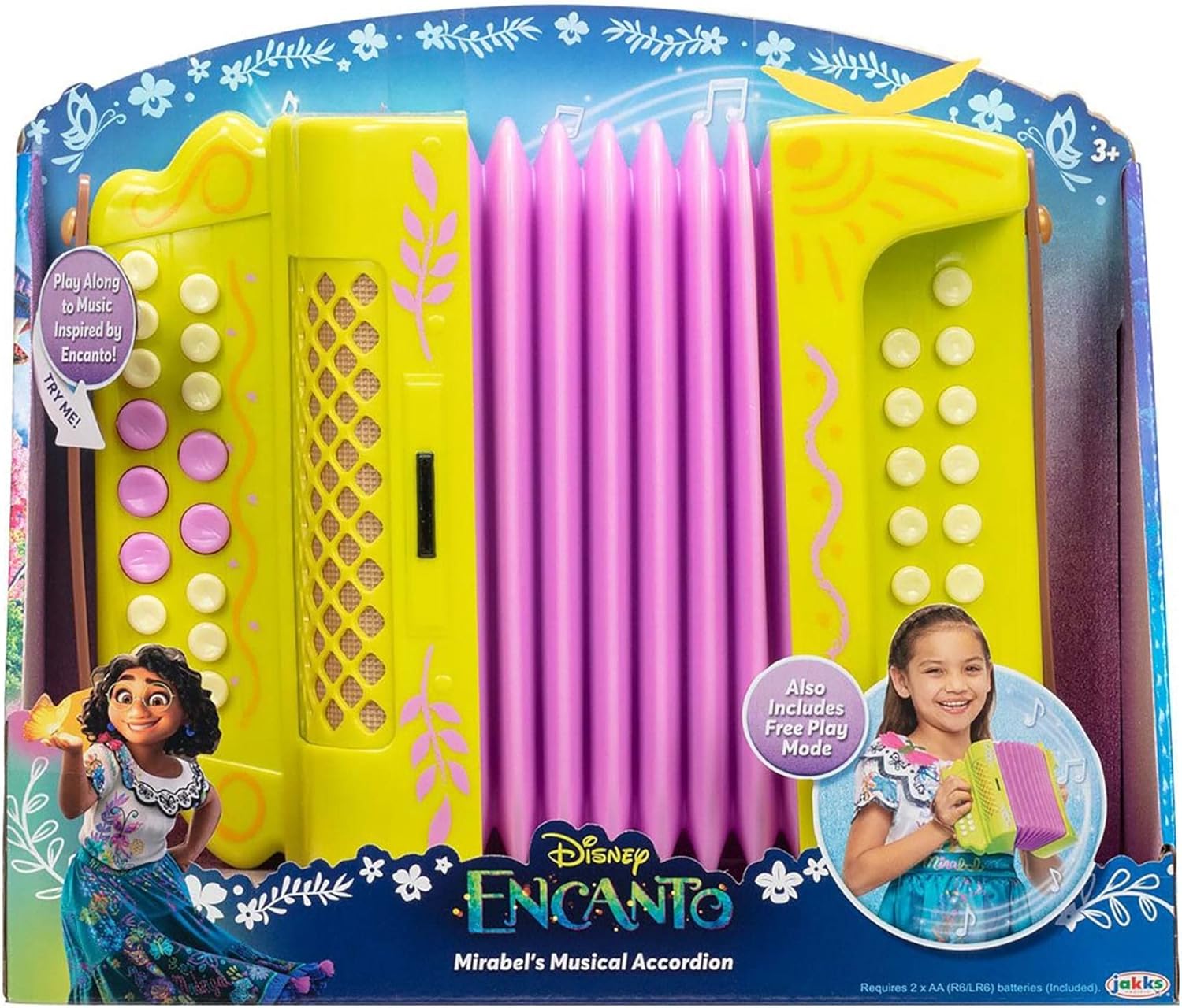 Disney Encanto Mirabels Musical Accordion - Kids Toy