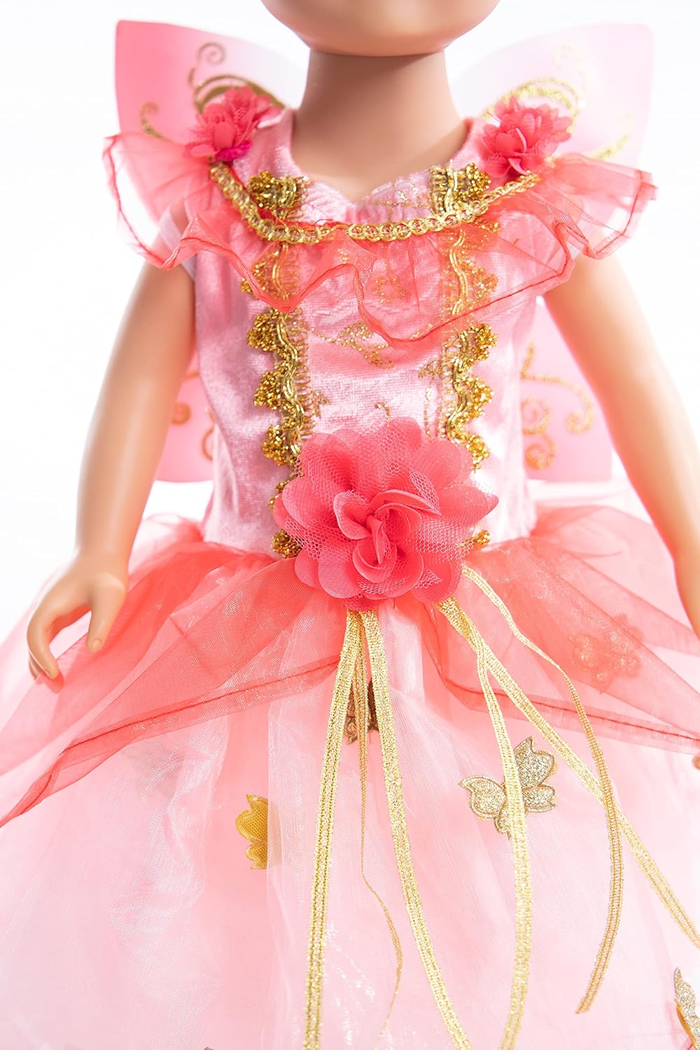 Little Adventures Butterfly Fairy Girl Doll Dress with Wings 1