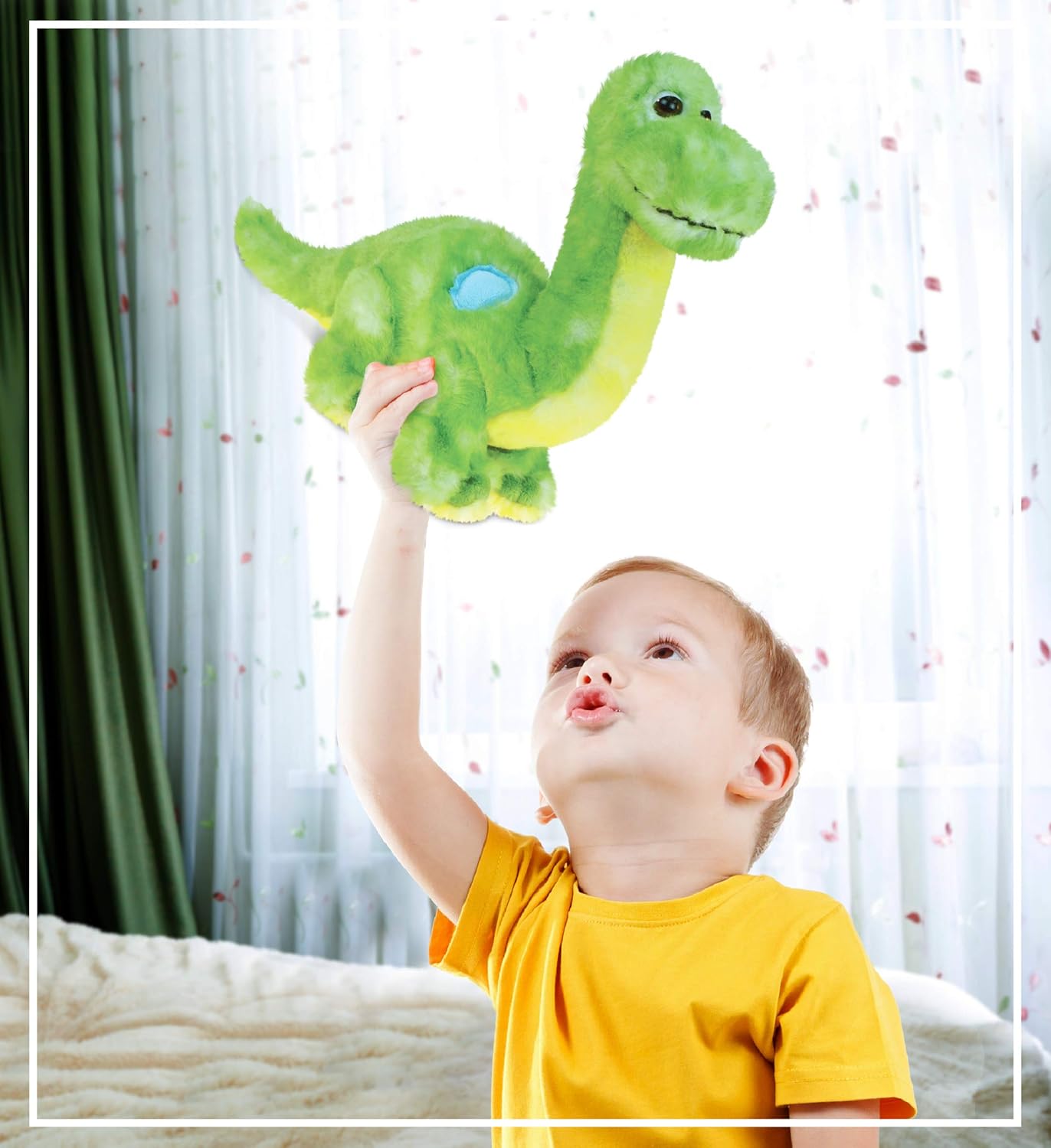 Puzzled DolliBu Plush Dinosaur 10 Inch
