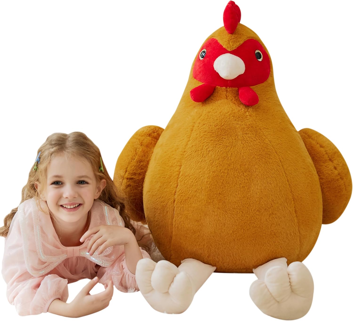 IKASA Giant Chicken Plush Toy 255 Inches