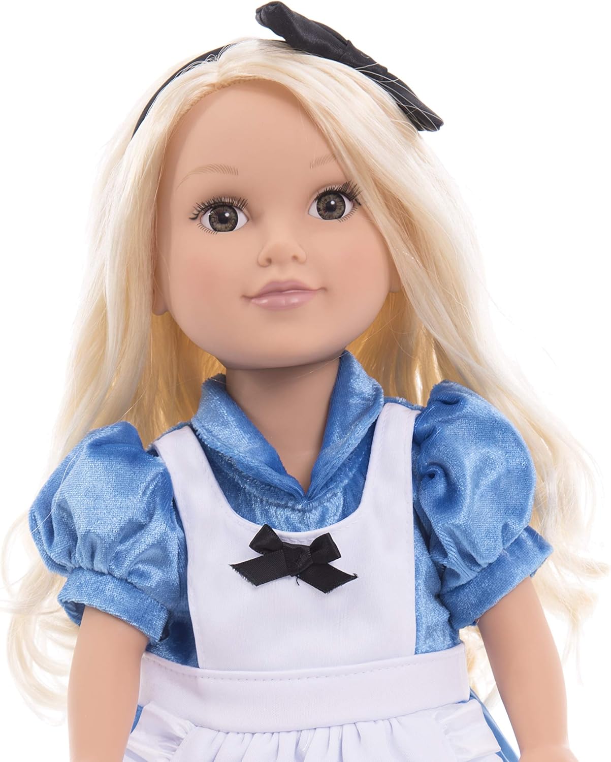 Little Adventures Alice Princess Dress With Headband - Machine Washable