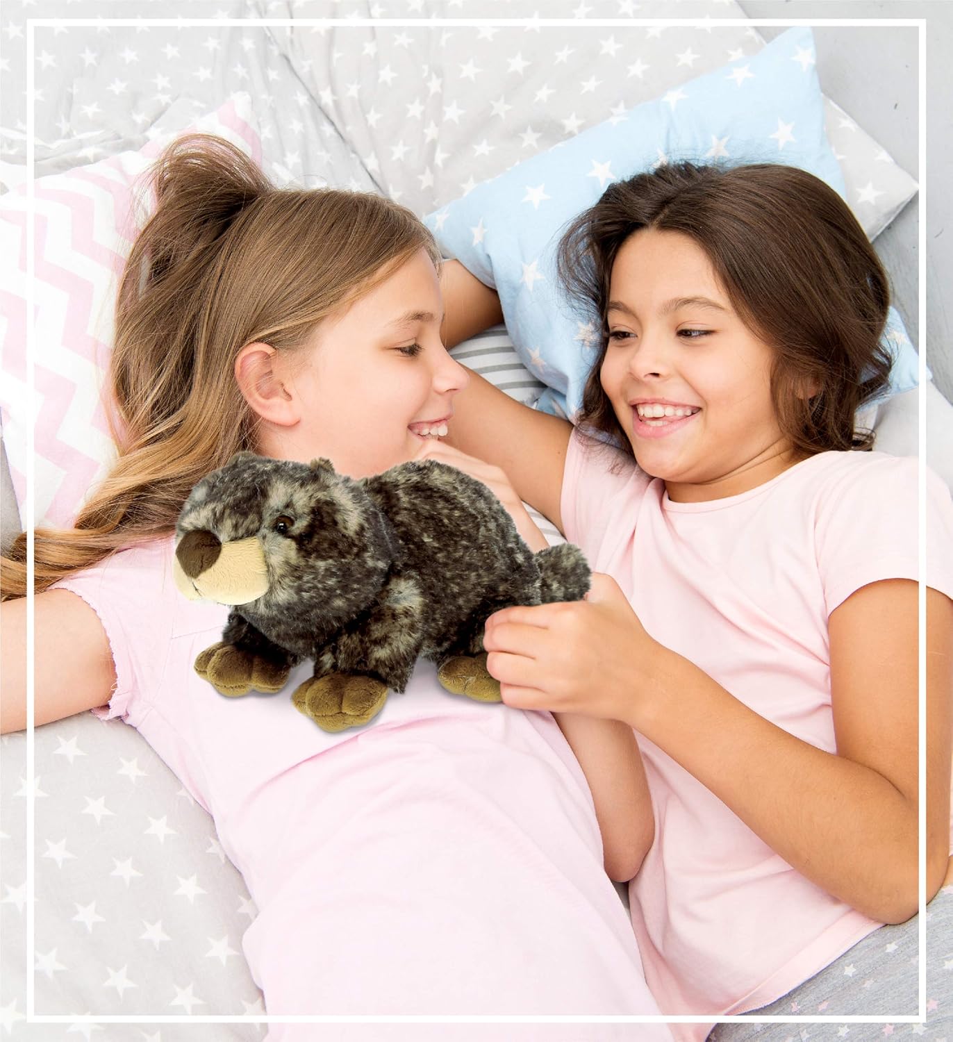 DolliBu Brown Marmot Plush - 11 Inches
