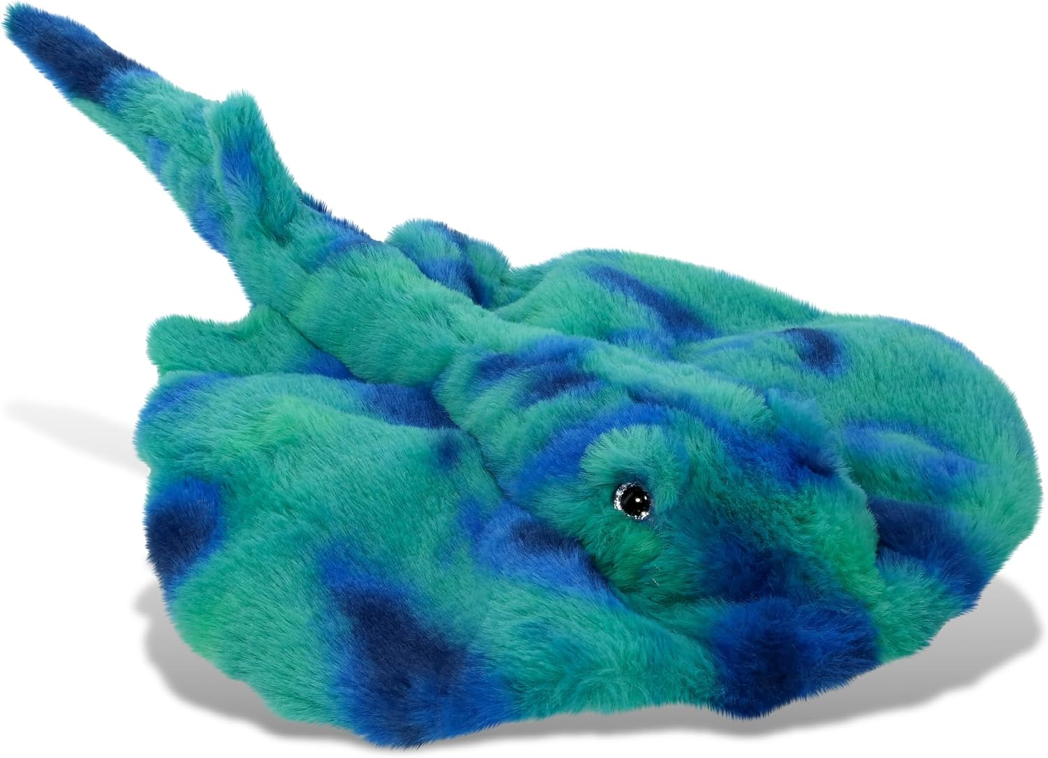 DolliBu Blue Tie-Dye Stingray Plush Toy 20 Inches