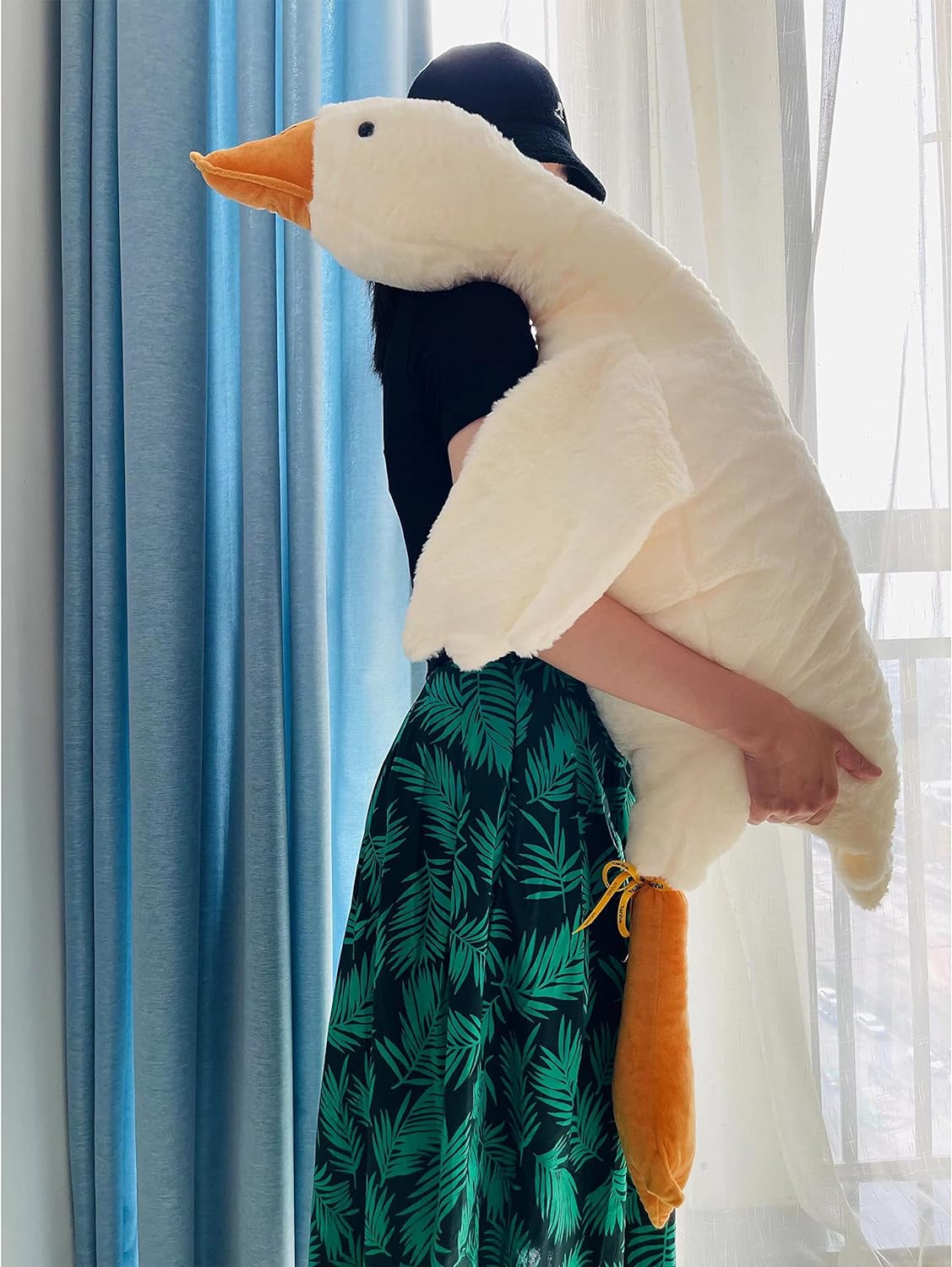 Tanha Big White Goose Plush Stuffed Animal