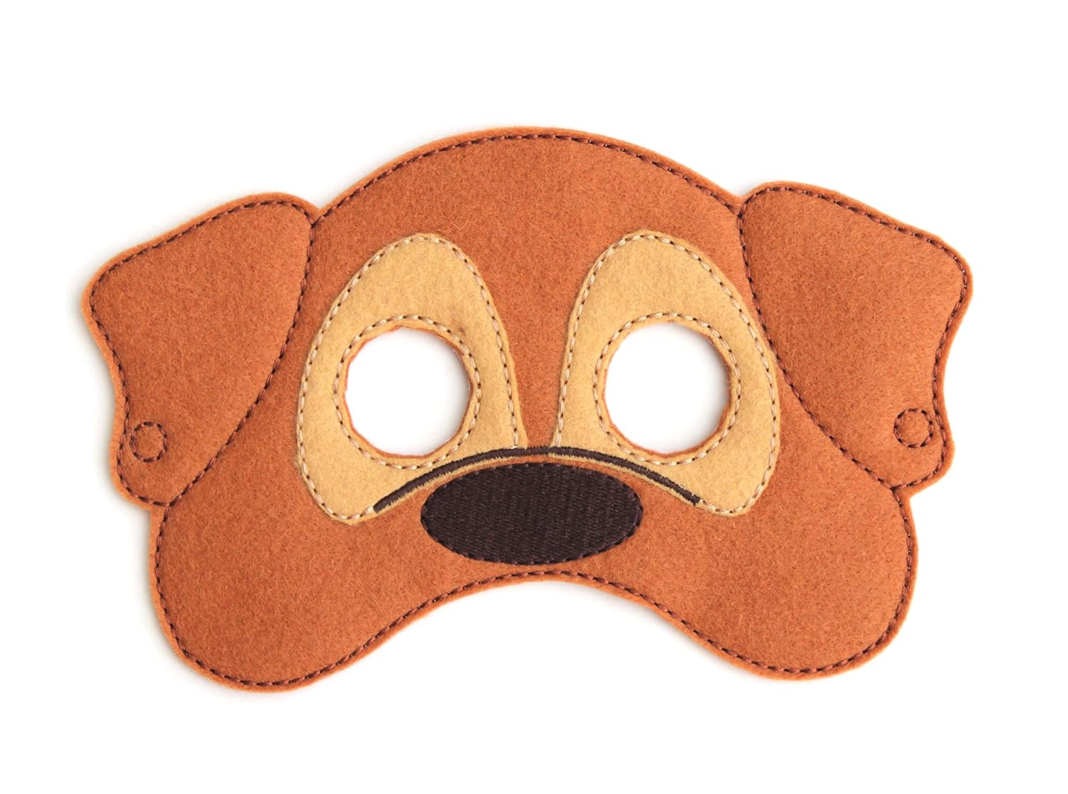 Baby WhatKnots Kids Dog Felt Face Mask