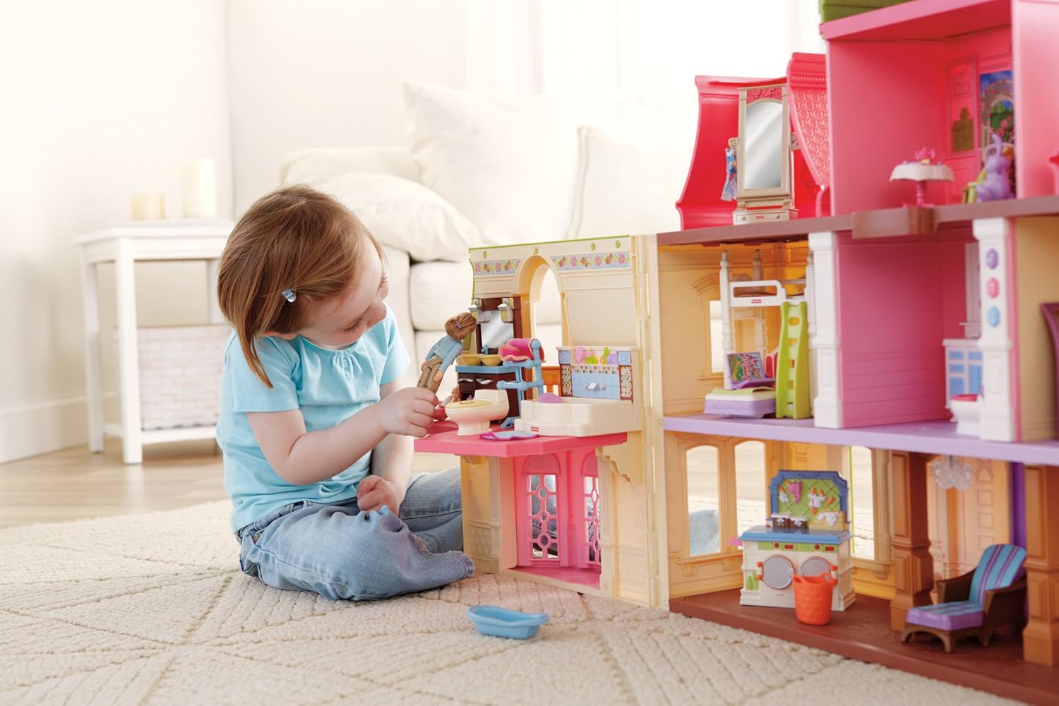 Fisher-Price Loving Family Bathroom Playset 1