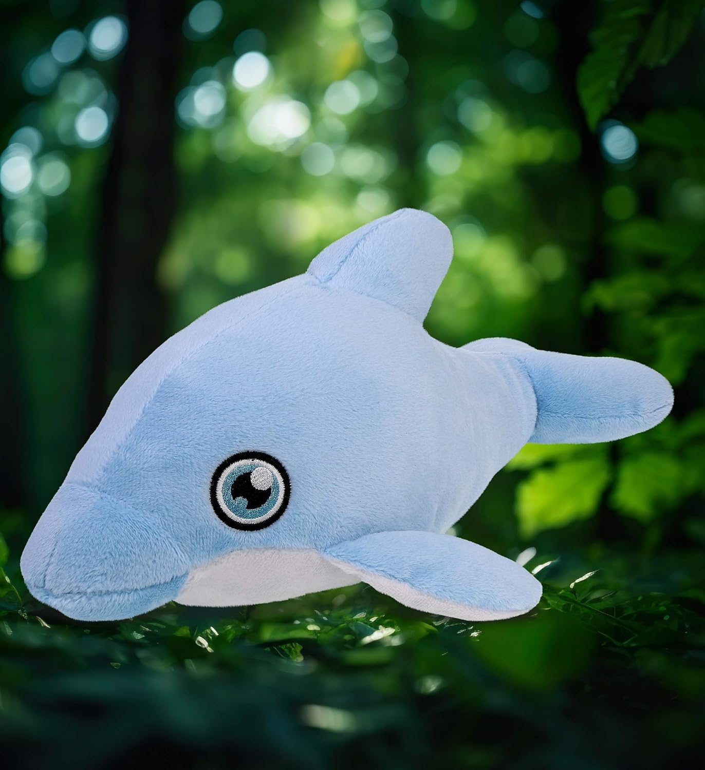 DolliBu Dolphin Eco-Friendly Plush Toy - 135 Inch