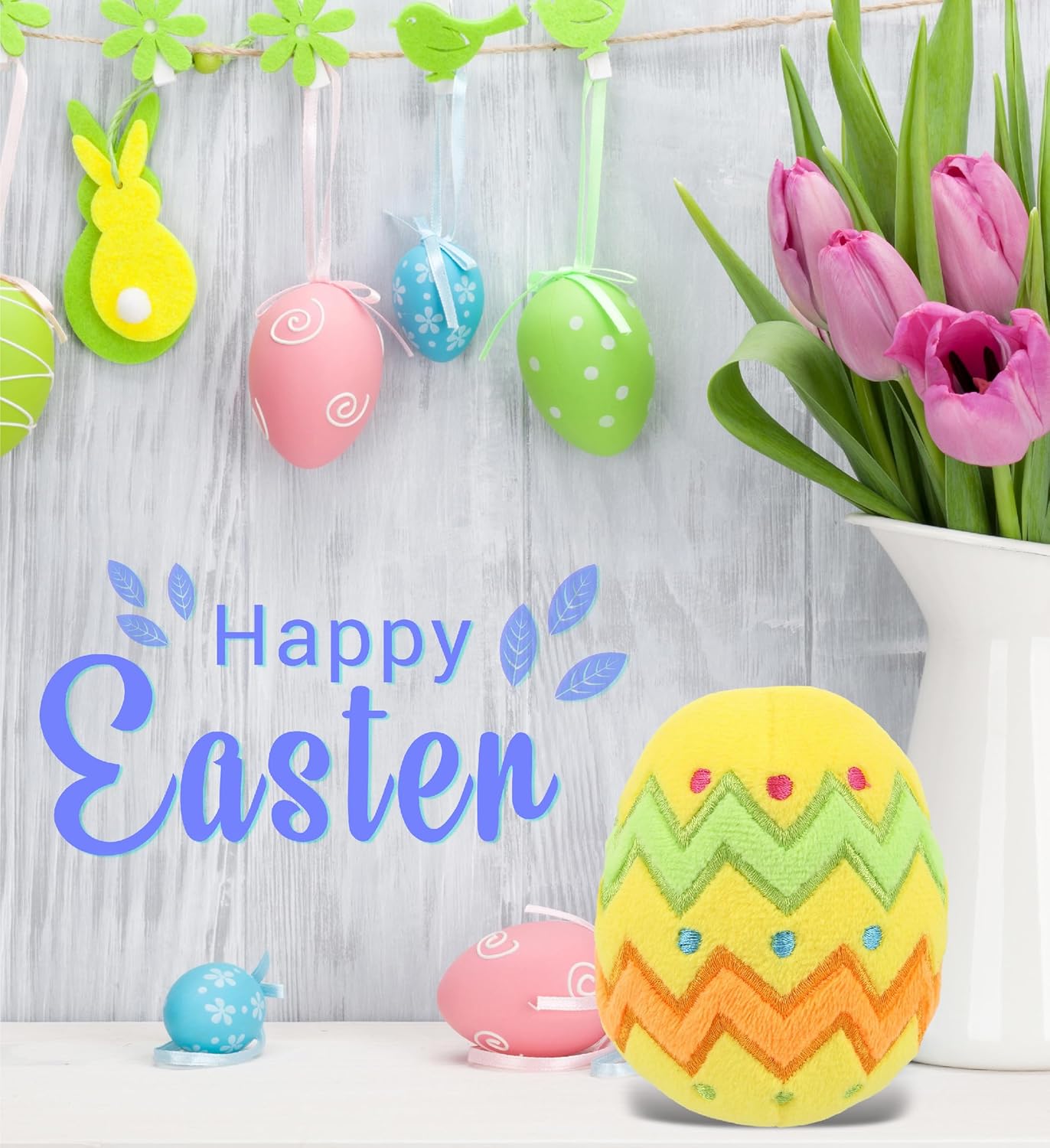 DolliBu Easter Egg Plush Toy - 3 Inches