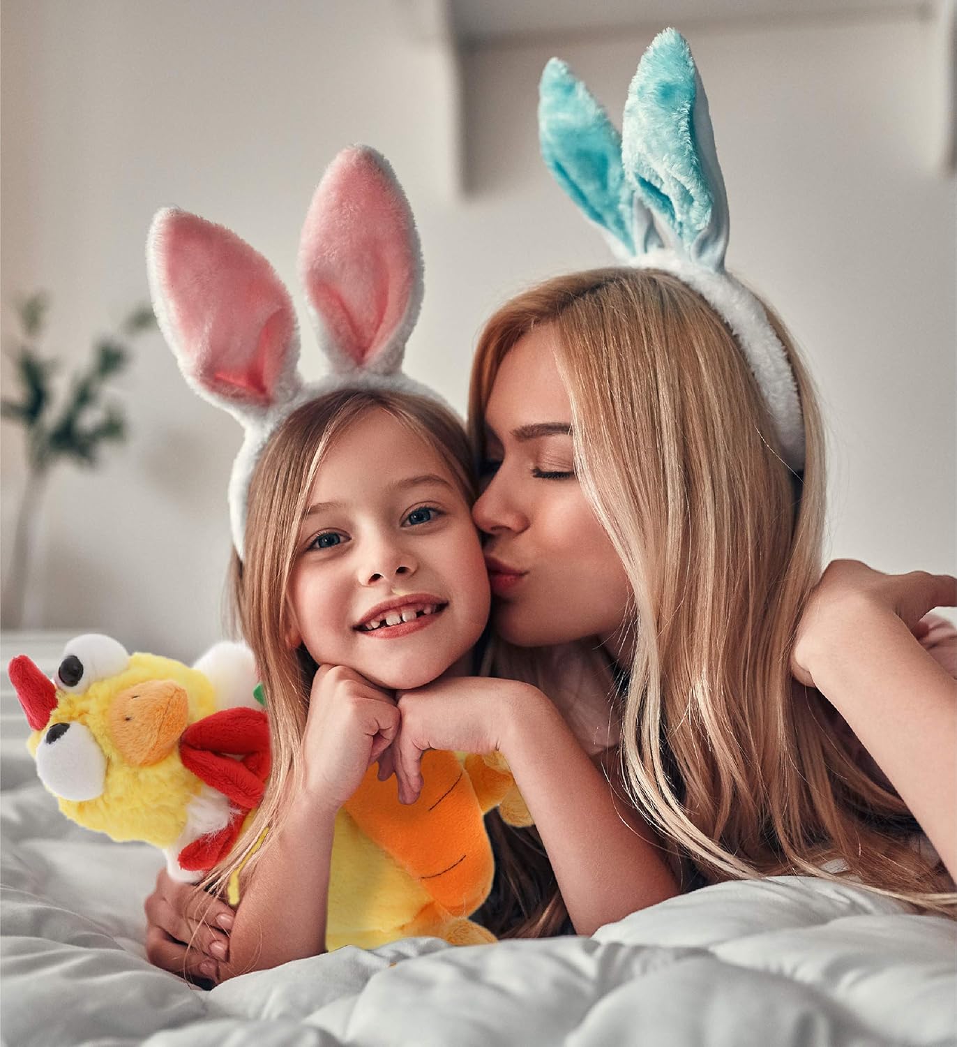 DolliBu Happy Easter Soft Plush Rooster with Carrot