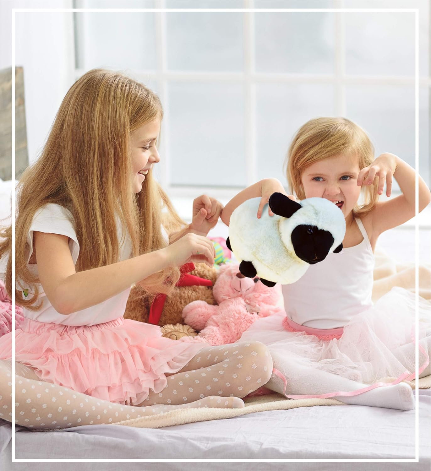 Puzzled DolliBu Valais Blacknose Sheep Stuffed Animal