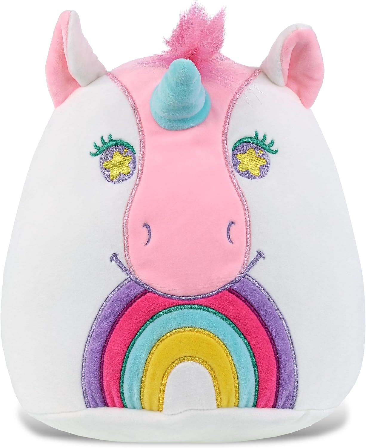 DolliBu Snug-Mooshies Unicorn Plush Toy - 10 Inch