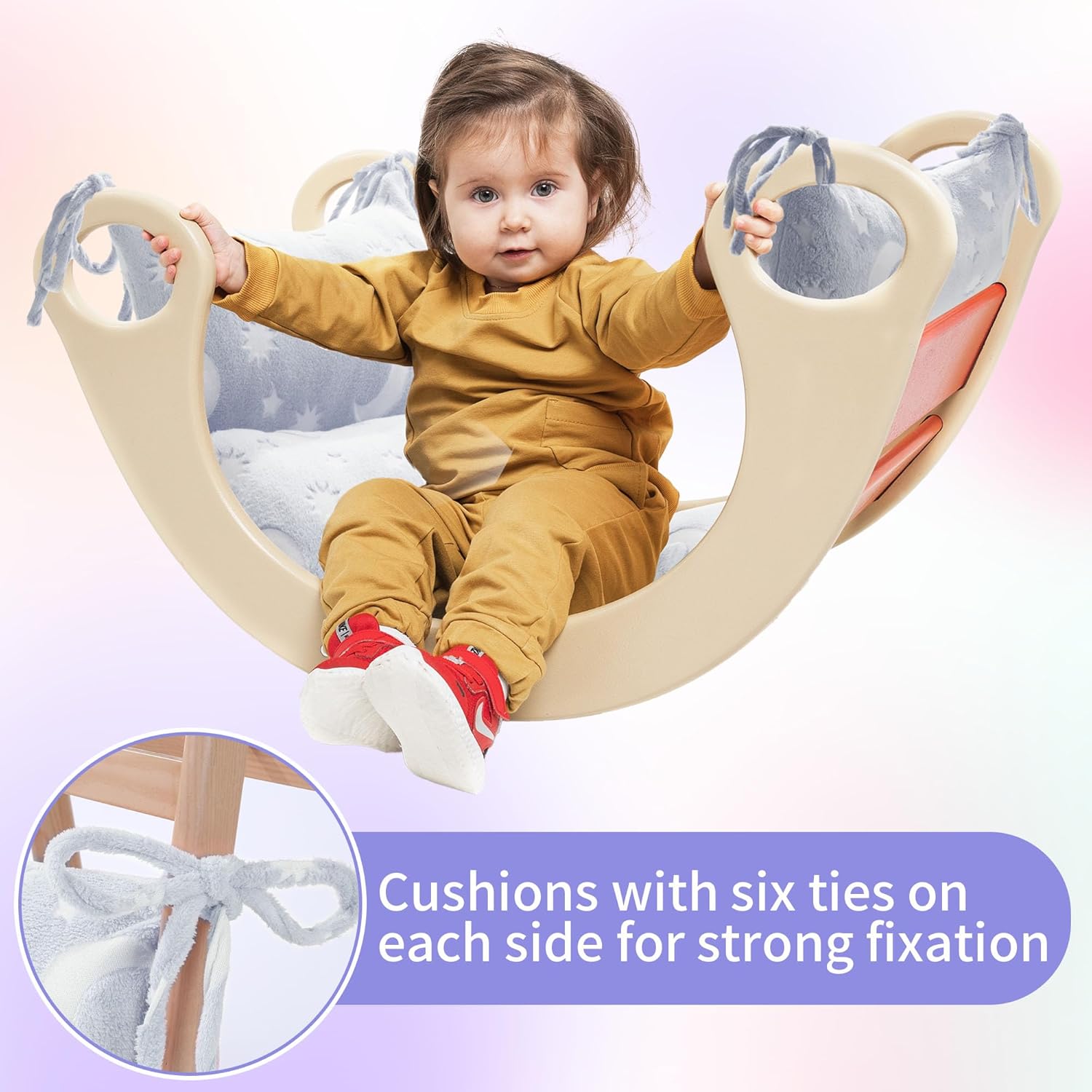 ROYALAY Glow-In-The-Dark Arch Cushion for Kids