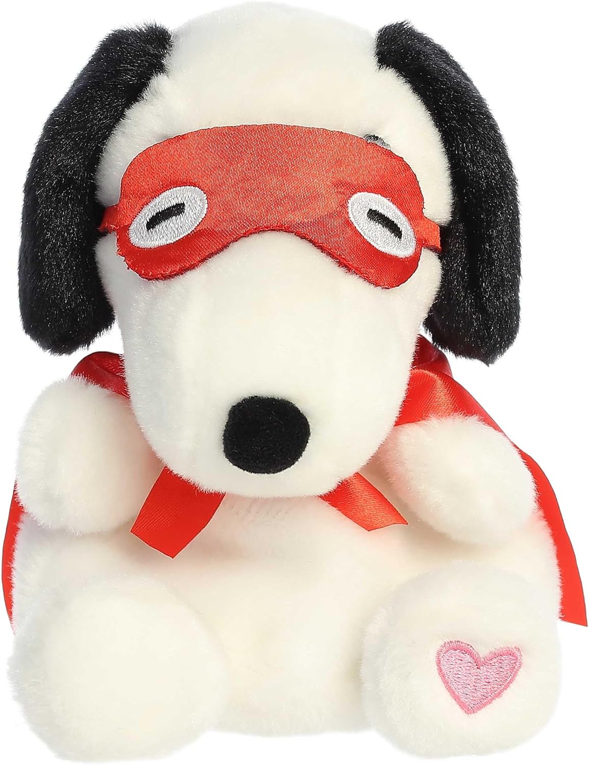 Aurora Snoopy Kissing Bandit Stuffed Animal - 5 Inches