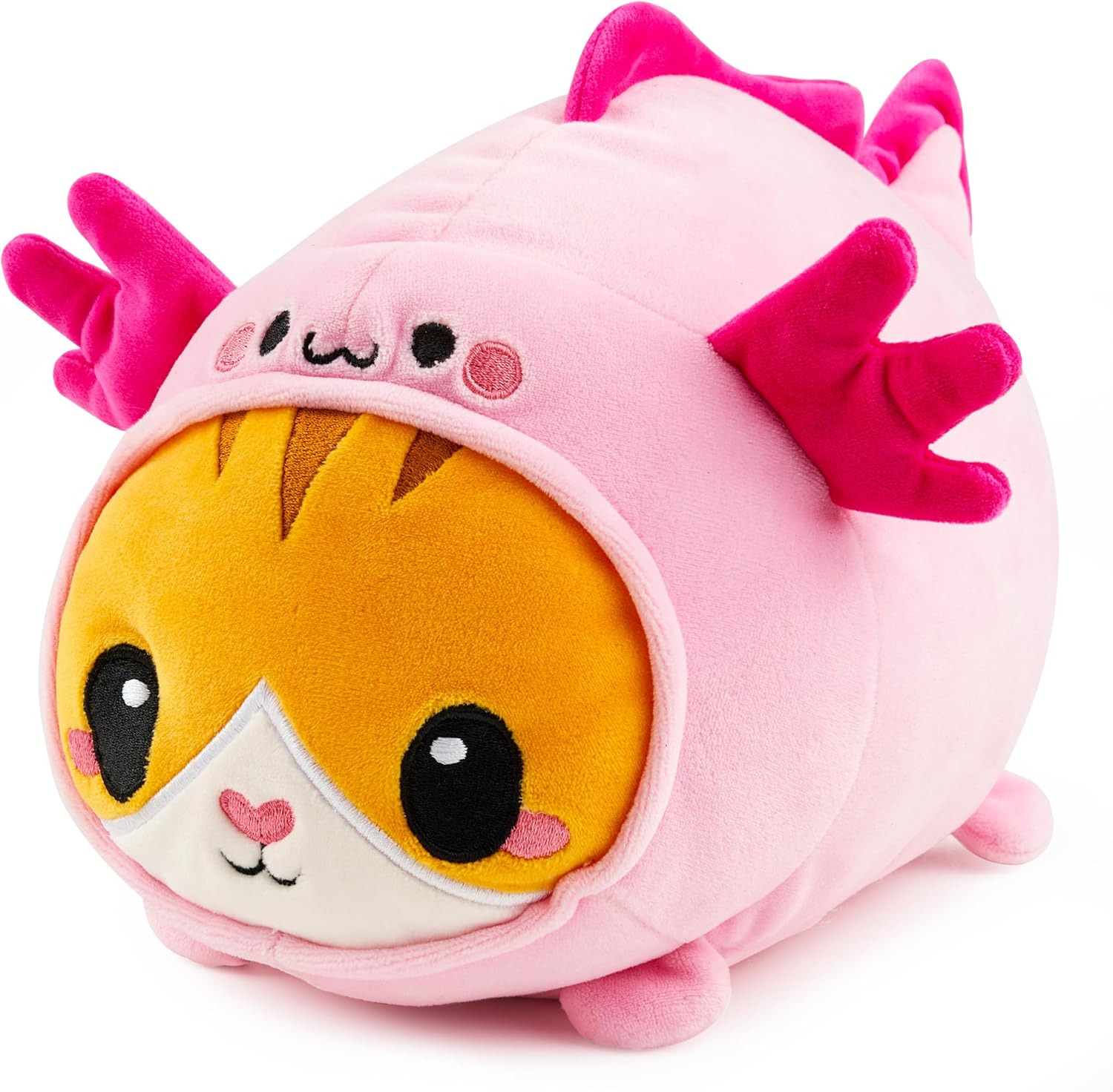 JOYIN Stuffed Animal Kawaii Axolotl Cat Plushie 11 Inch Cute Pillow