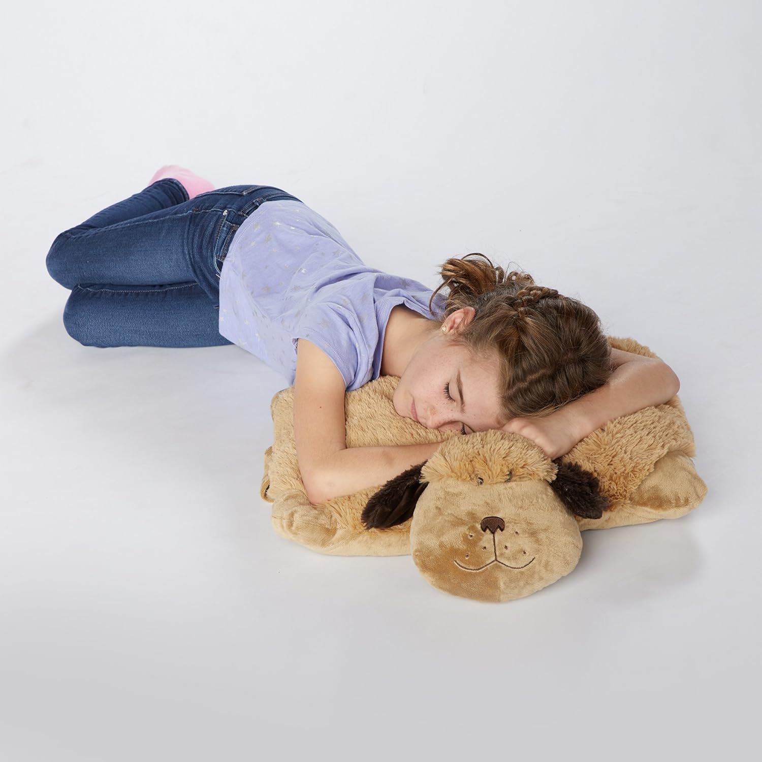 Pillow Pets Snuggly Puppy 18 Inch Plush Pillow Toy