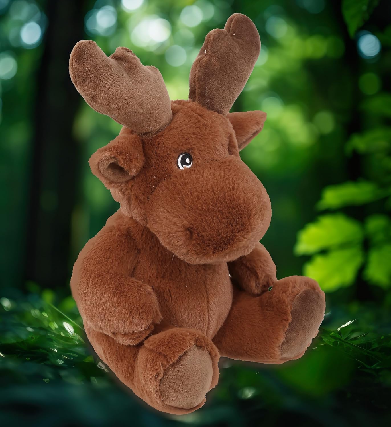 DolliBu Moose Eco-Friendly Plush Toy 9 Inches