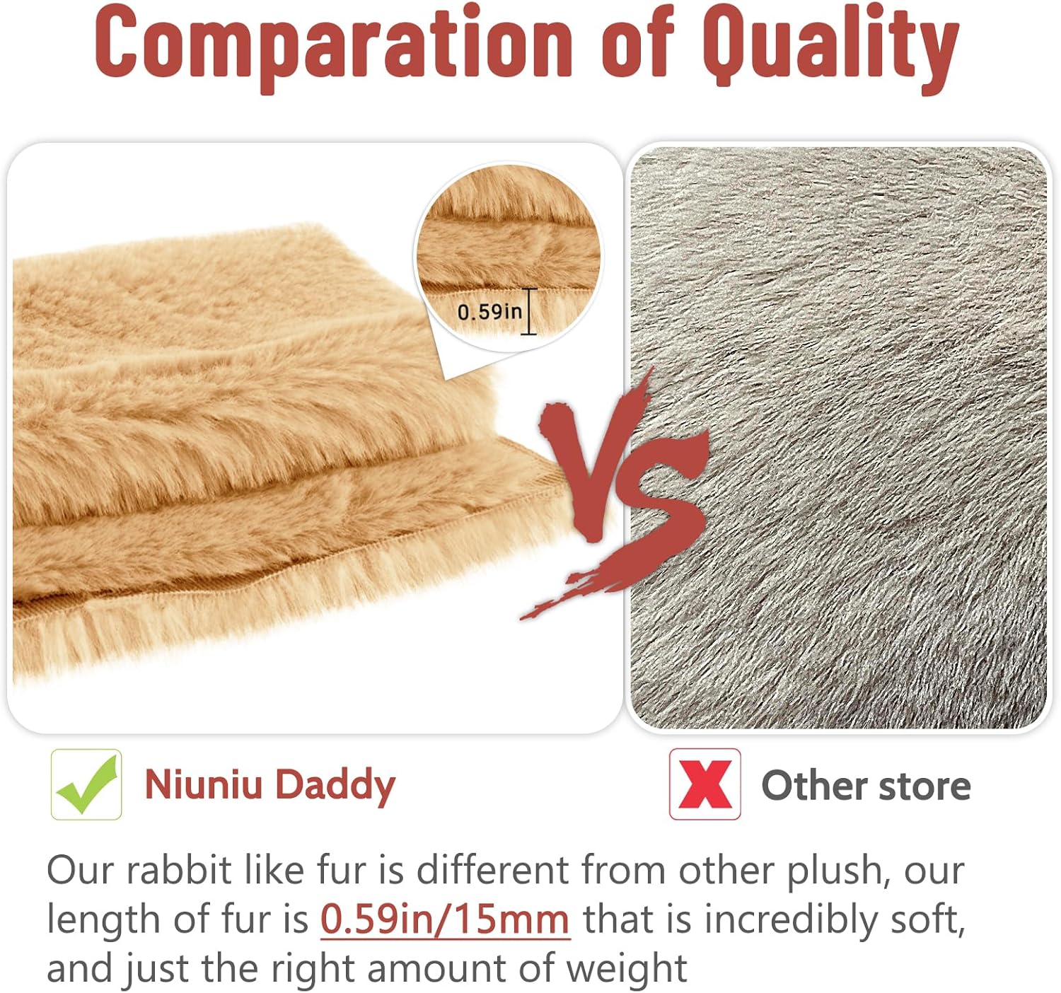 Niuniu Daddy 18 Inch Weighted Dog Stuffed Animal