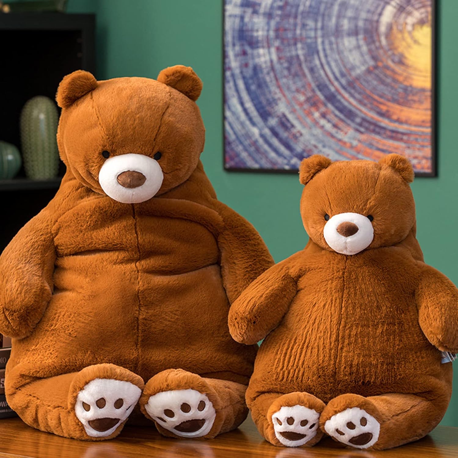 Ronivia Weighted Bear Plush Pillow 17 35 lbs