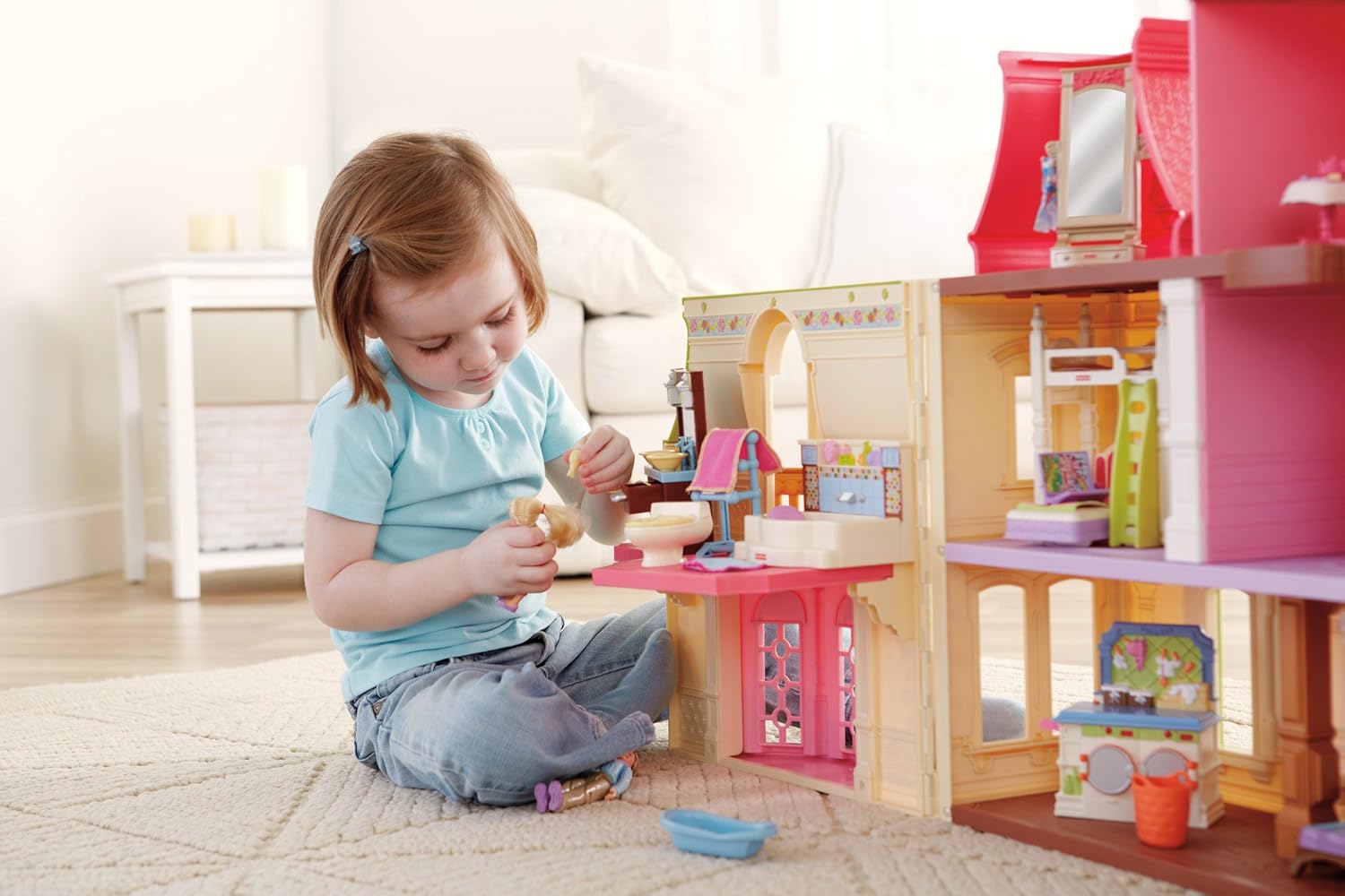 Fisher-Price Loving Family Bathroom Playset 1