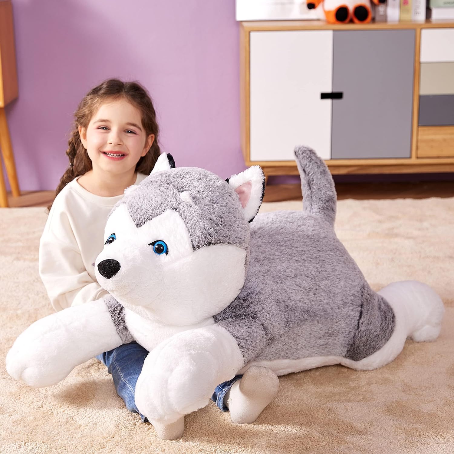 IKASA 30 Giant Husky Plush Stuffed Animal Toy