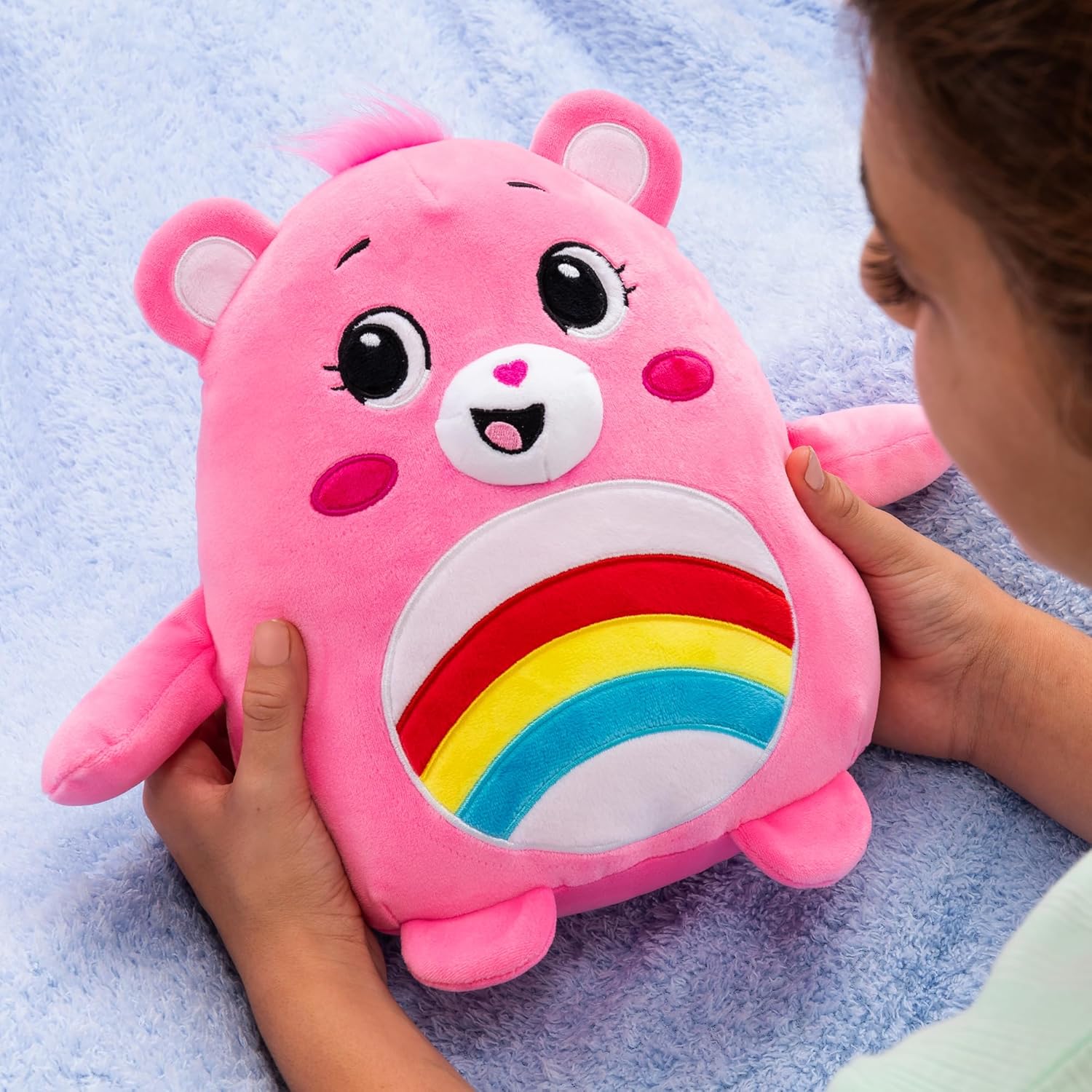 Care Bears Squishy 10 Plush Cheer Bear - Pink