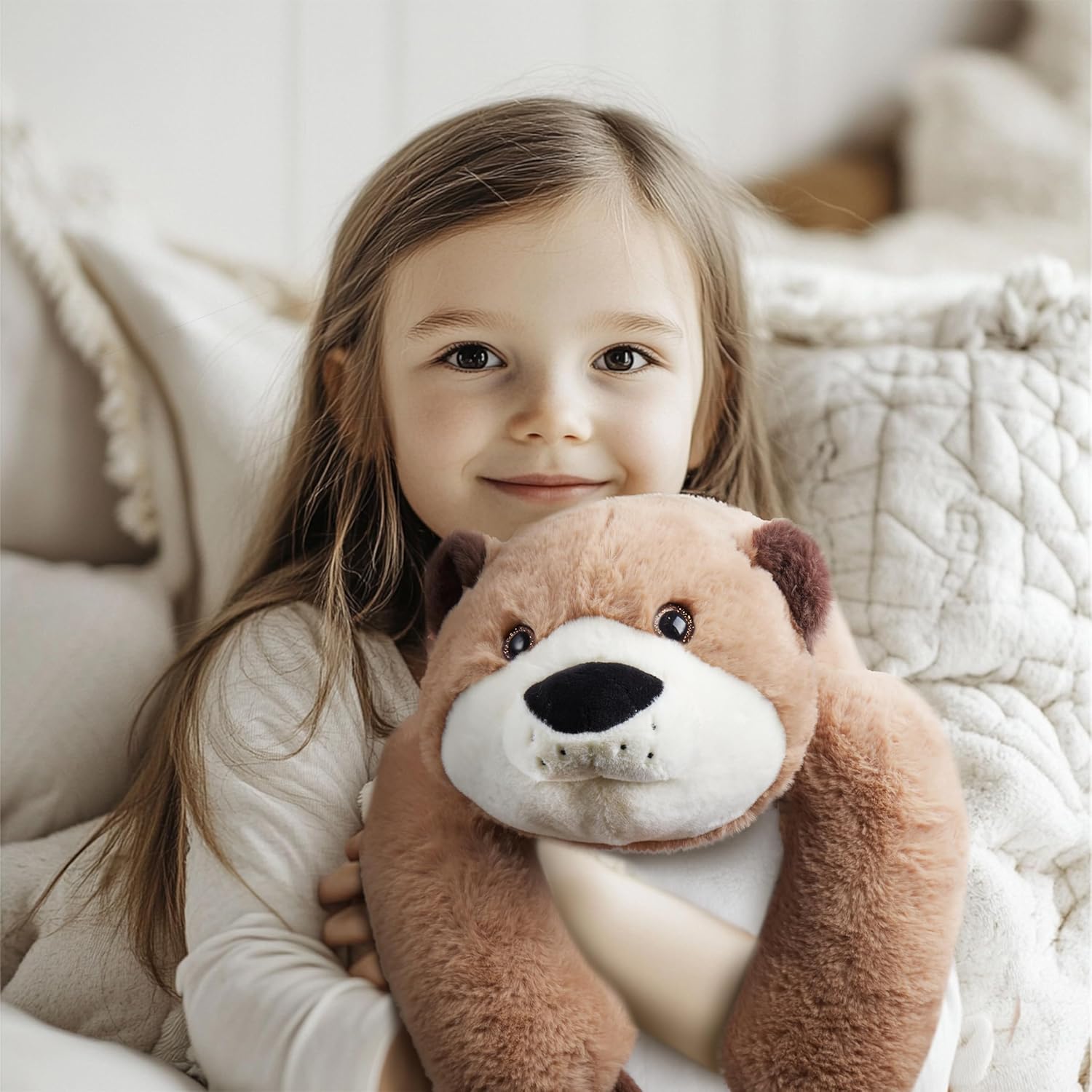 Niuniu Daddy 20 Otter Weighted Plush Toy for Kids Adults