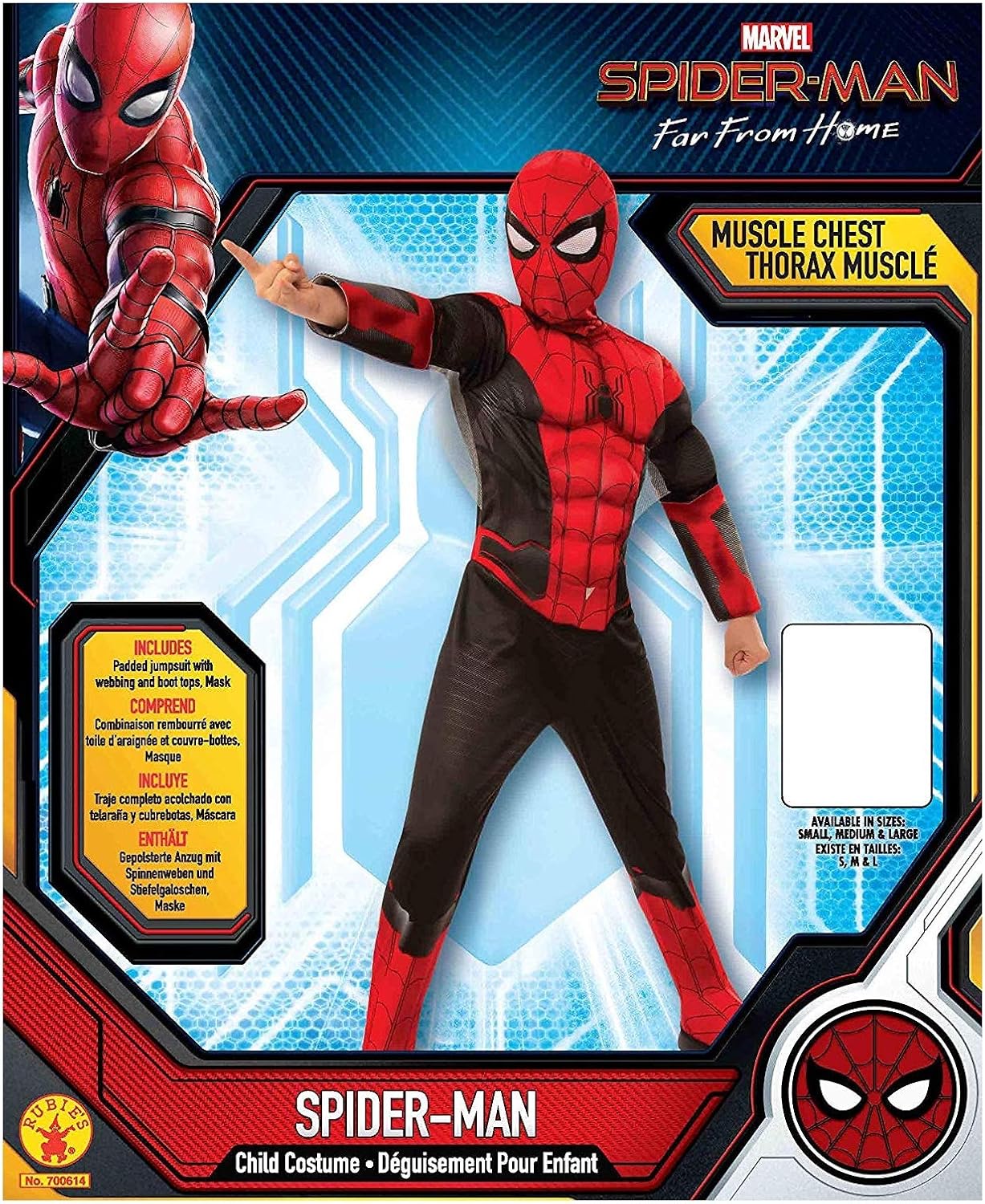 Rubies Deluxe Spider-Man Costume Mask