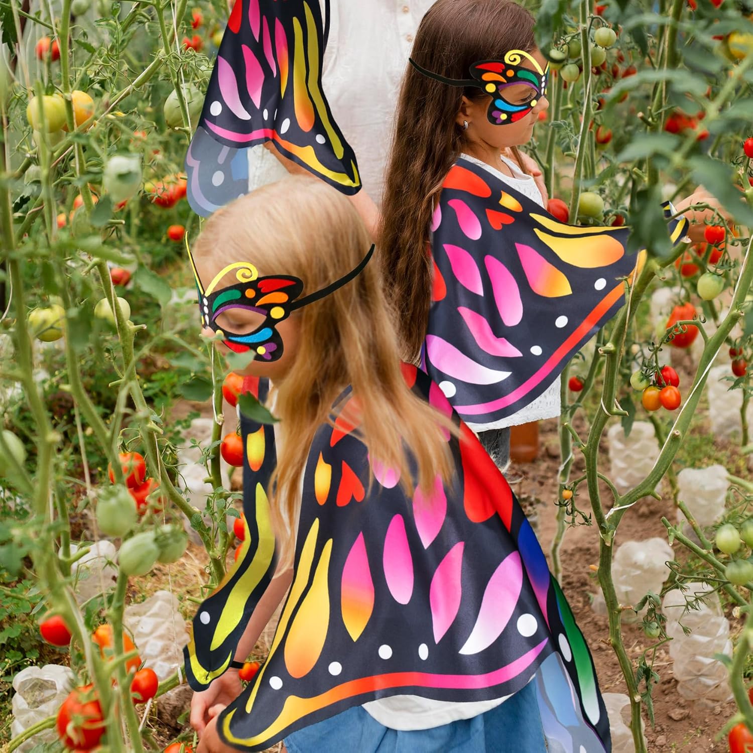 Creatoy Toddler Butterfly Wings Costume for Girls