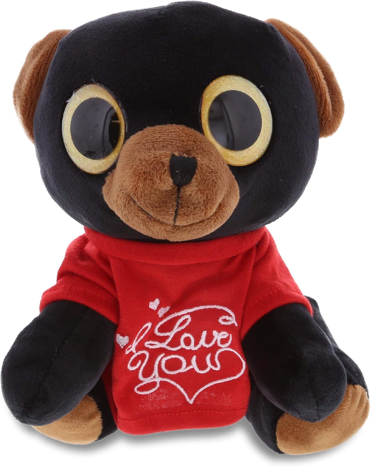 DolliBu I Love You Valentine Bear Plush - 8 Inches