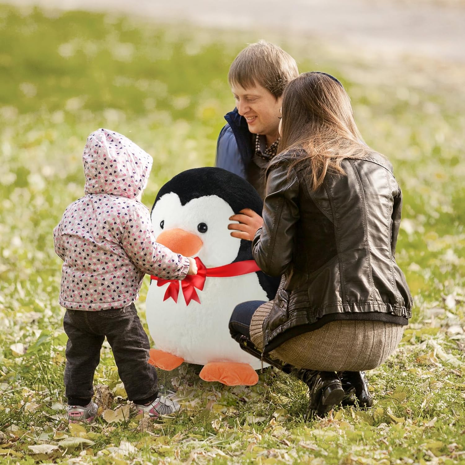 256 Giant Penguin Plush Toy Cuddly Stuffed Animal