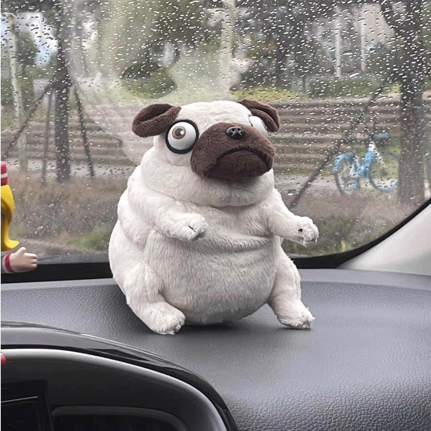 Pug Dog Stuffed Animal 6 Inch Ugly Cute Plush Toy