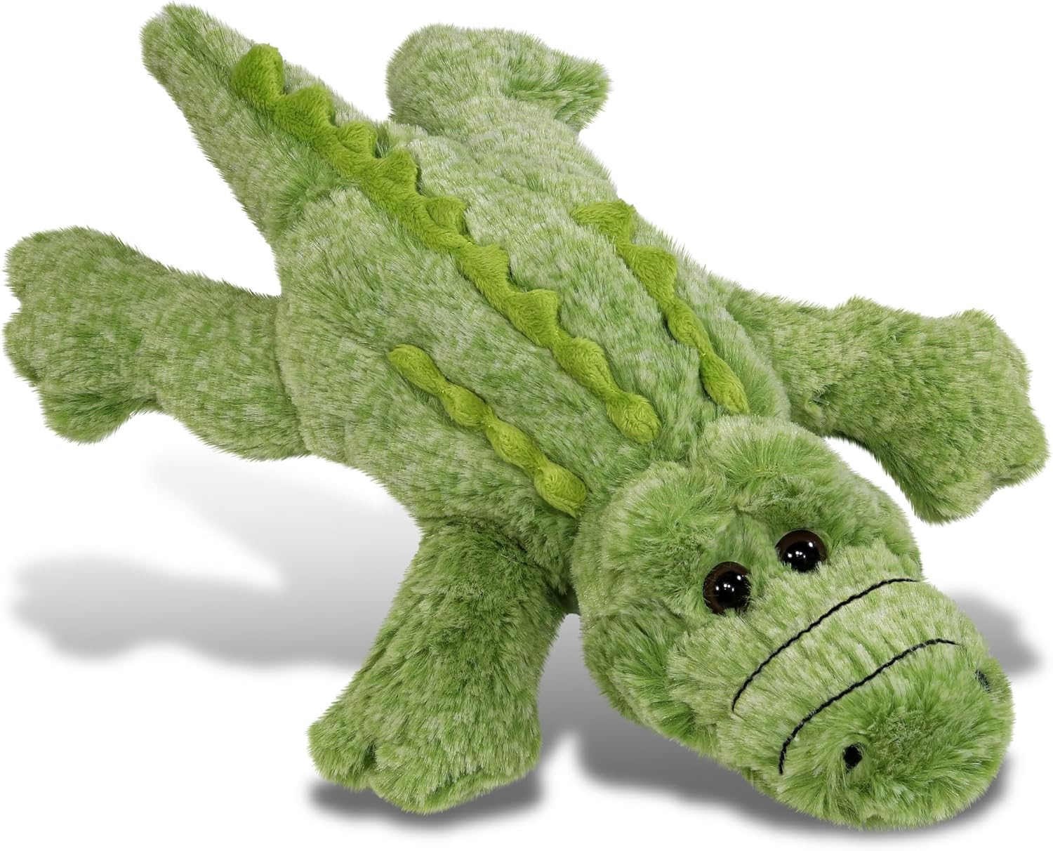 Puzzled DolliBu Green Alligator Plush Toy - 115 Inches