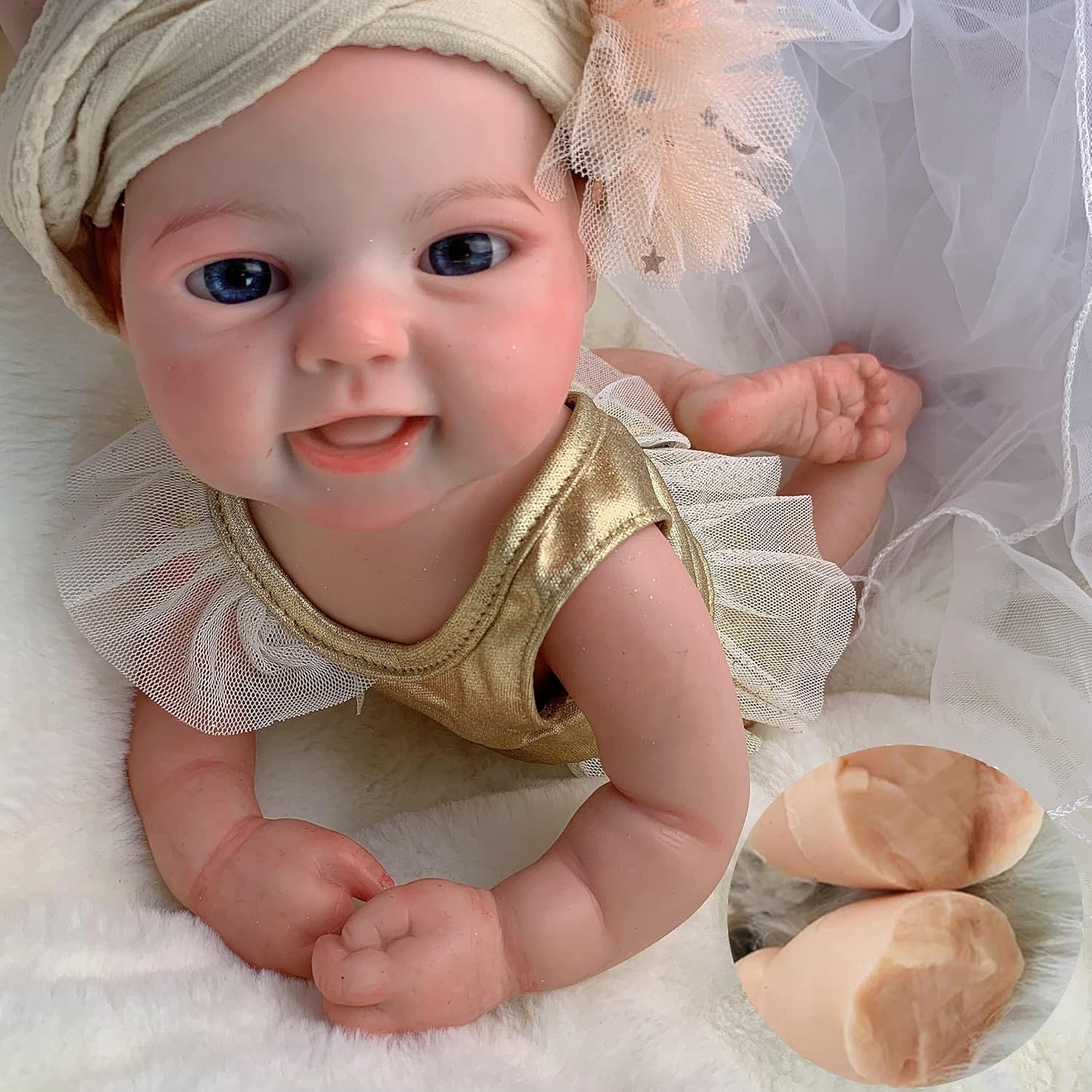 15 Inch Soft Silicone Baby Doll for Kids 1