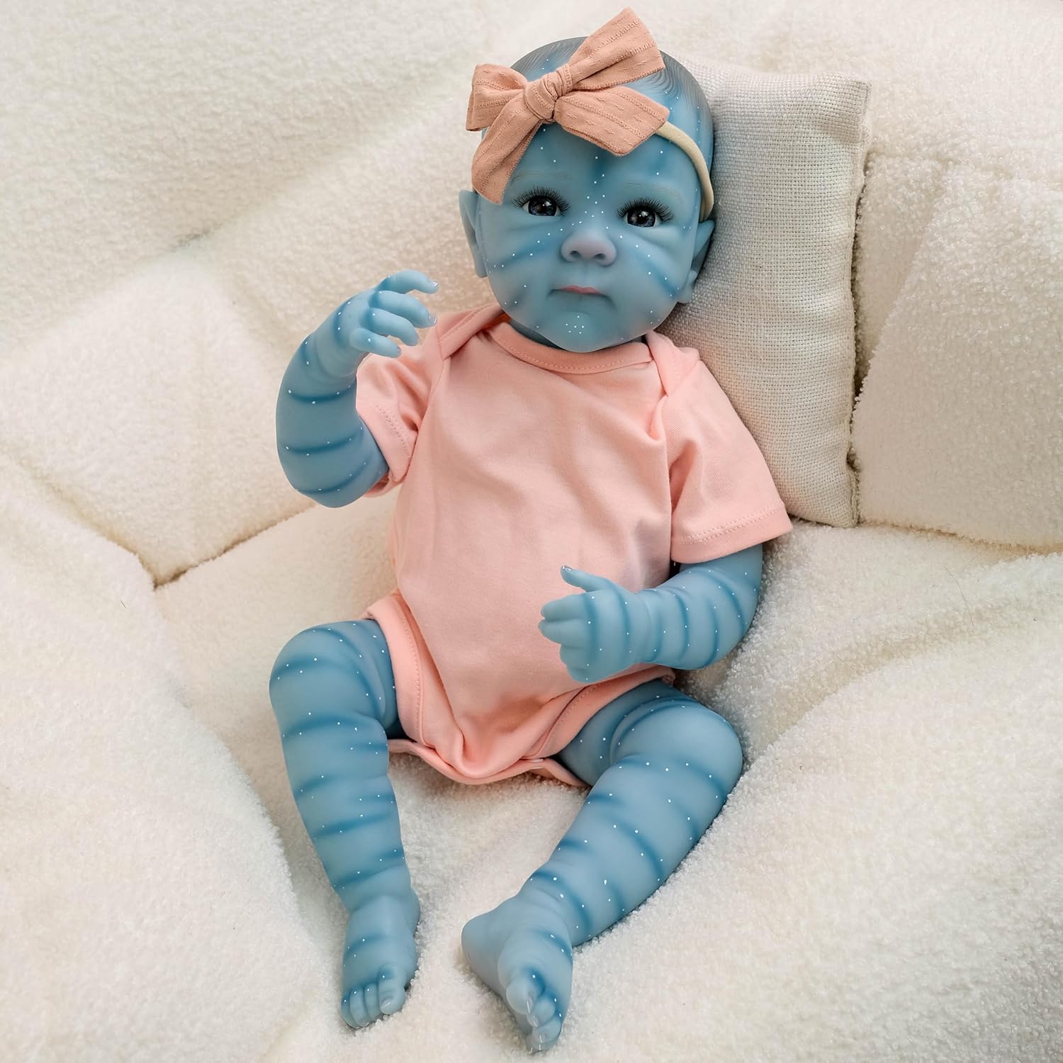 Zero Pam 18 Inch Reborn Baby Doll with Accessories