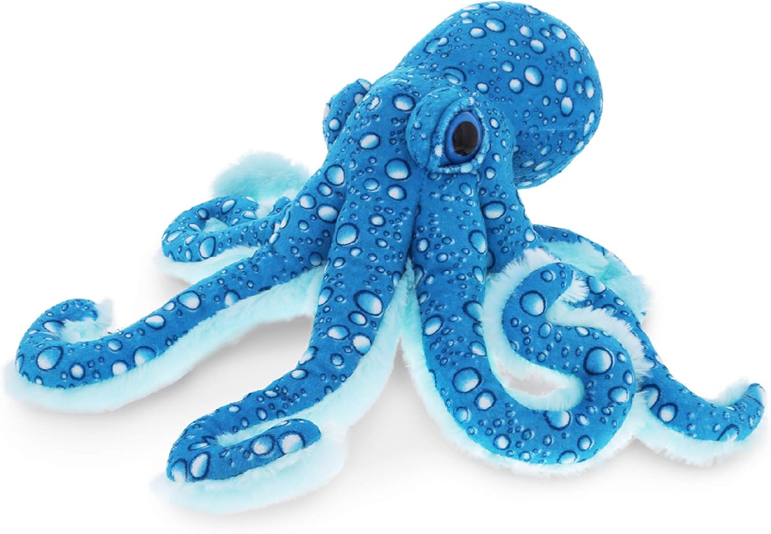 DolliBu 16 Inch Large Blue Octopus Plush Toy